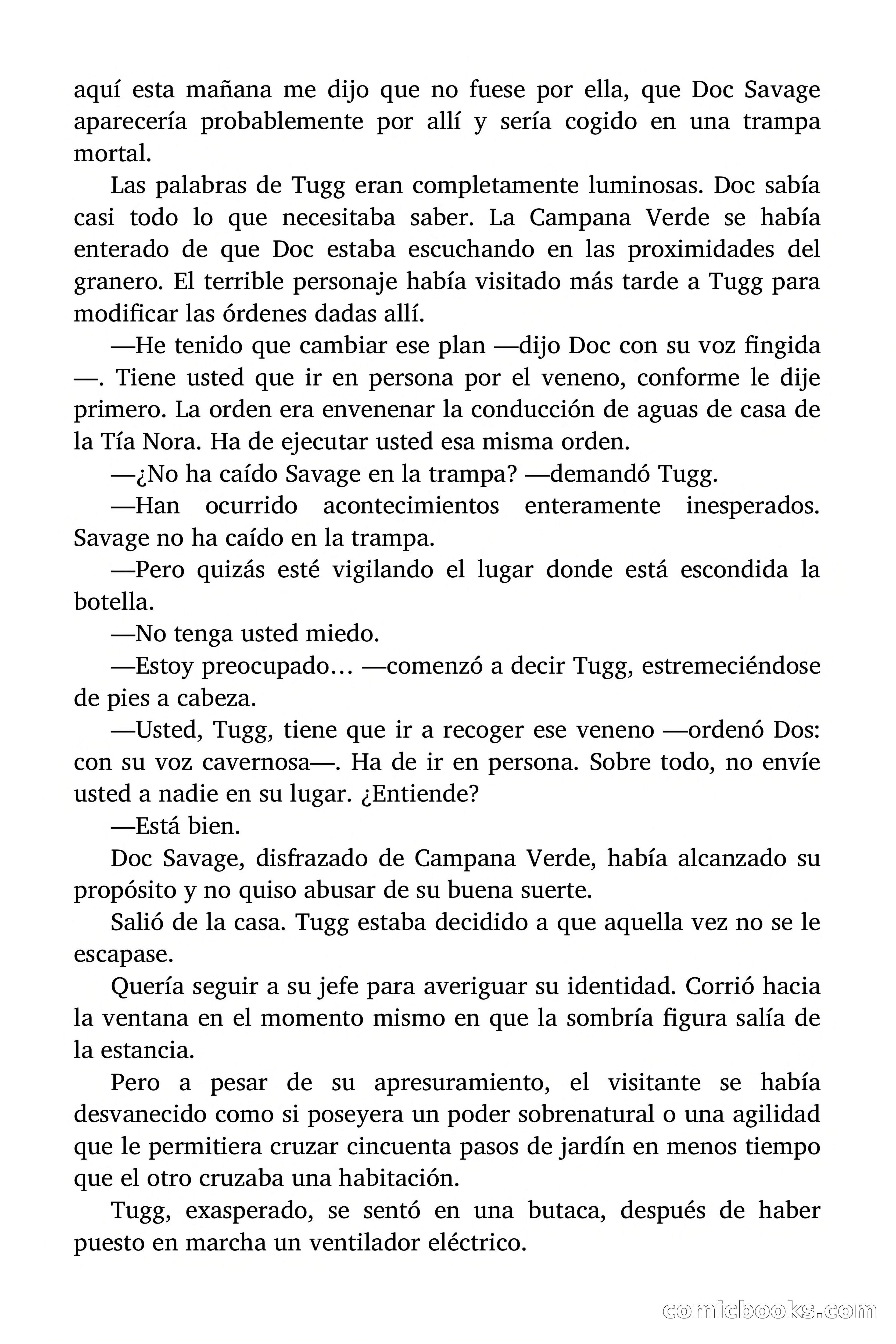 Doc Savage: La Campana Verde — page 136 of 182