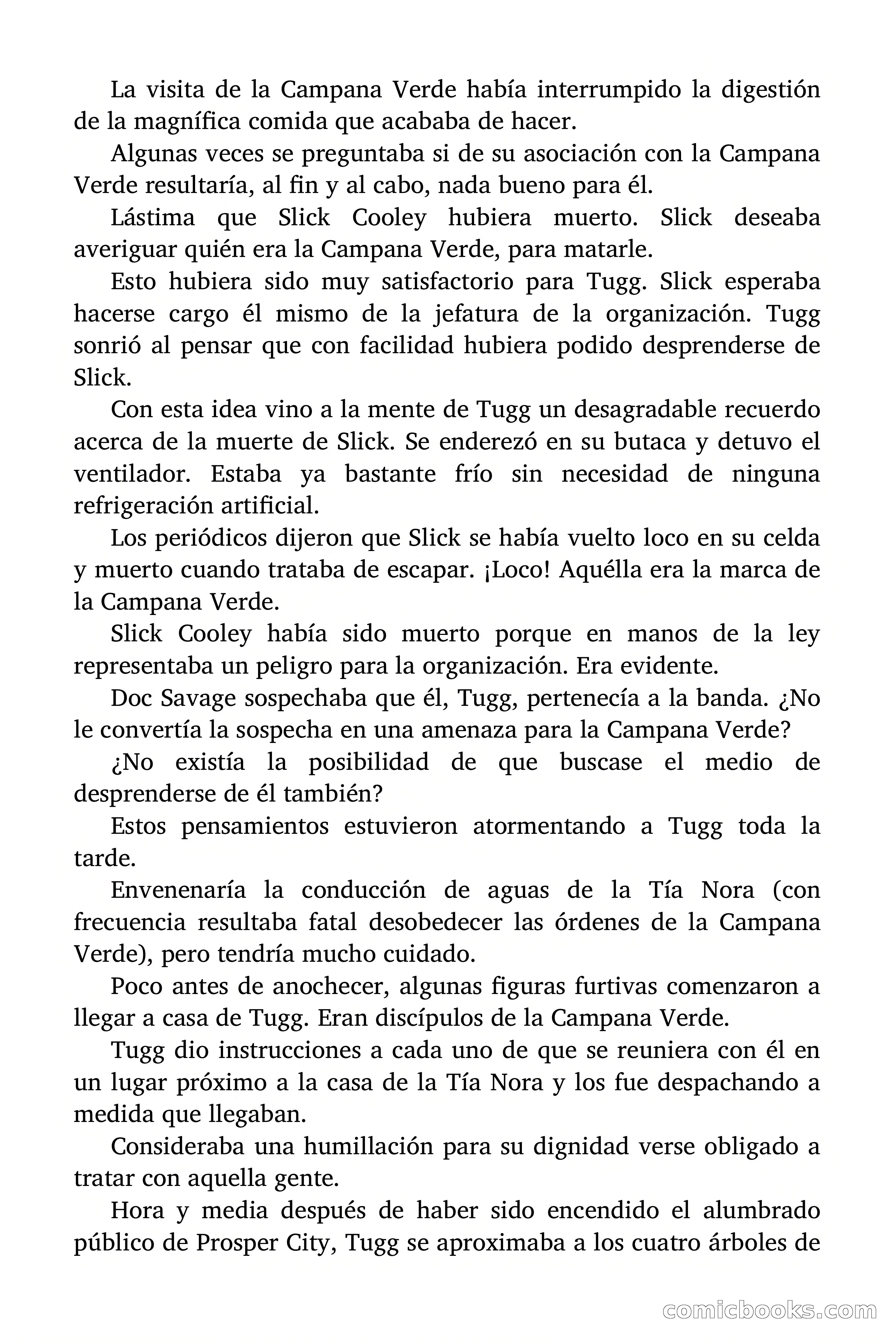 Doc Savage: La Campana Verde — page 137 of 182