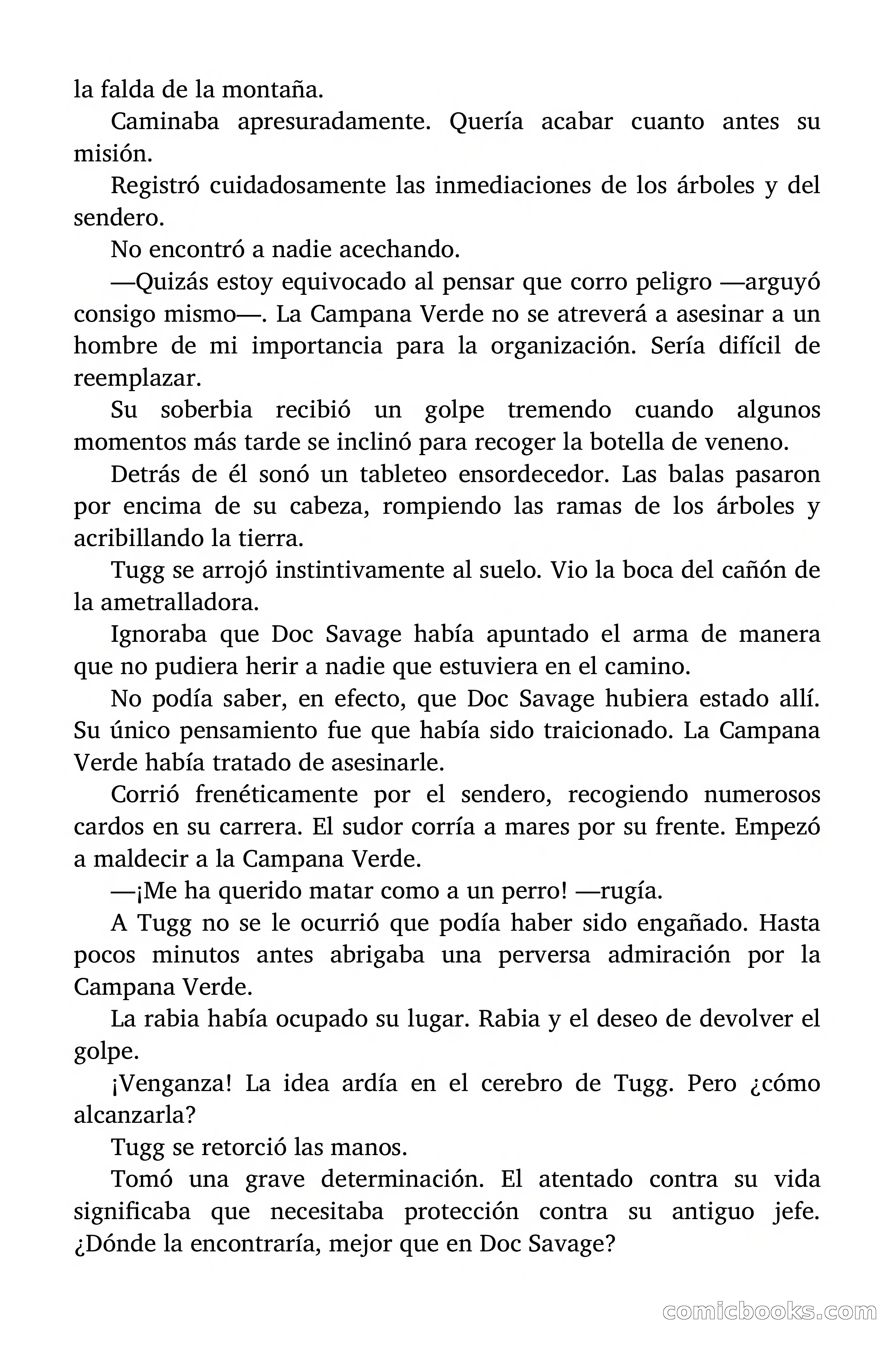 Doc Savage: La Campana Verde — page 138 of 182