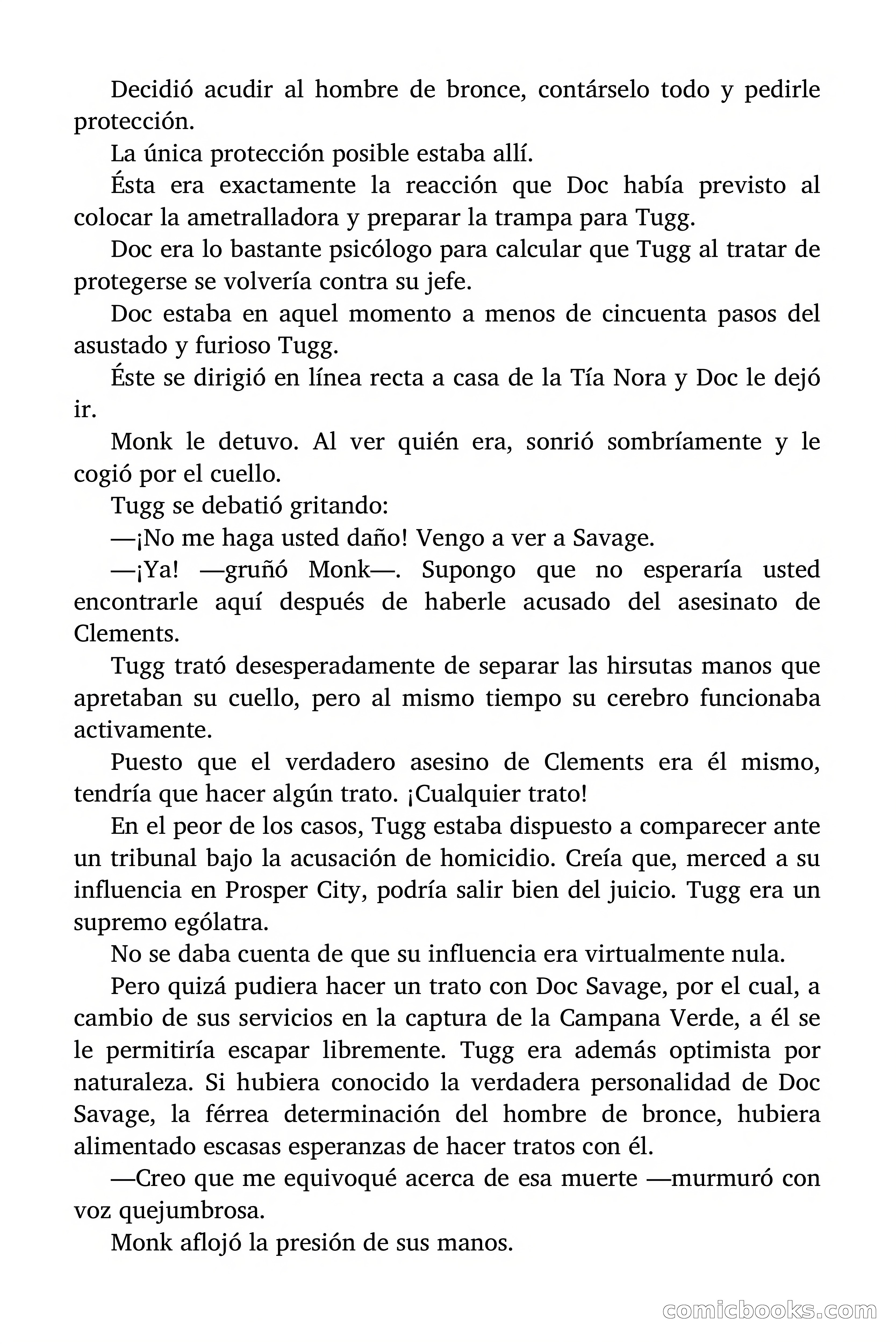 Doc Savage: La Campana Verde — page 139 of 182