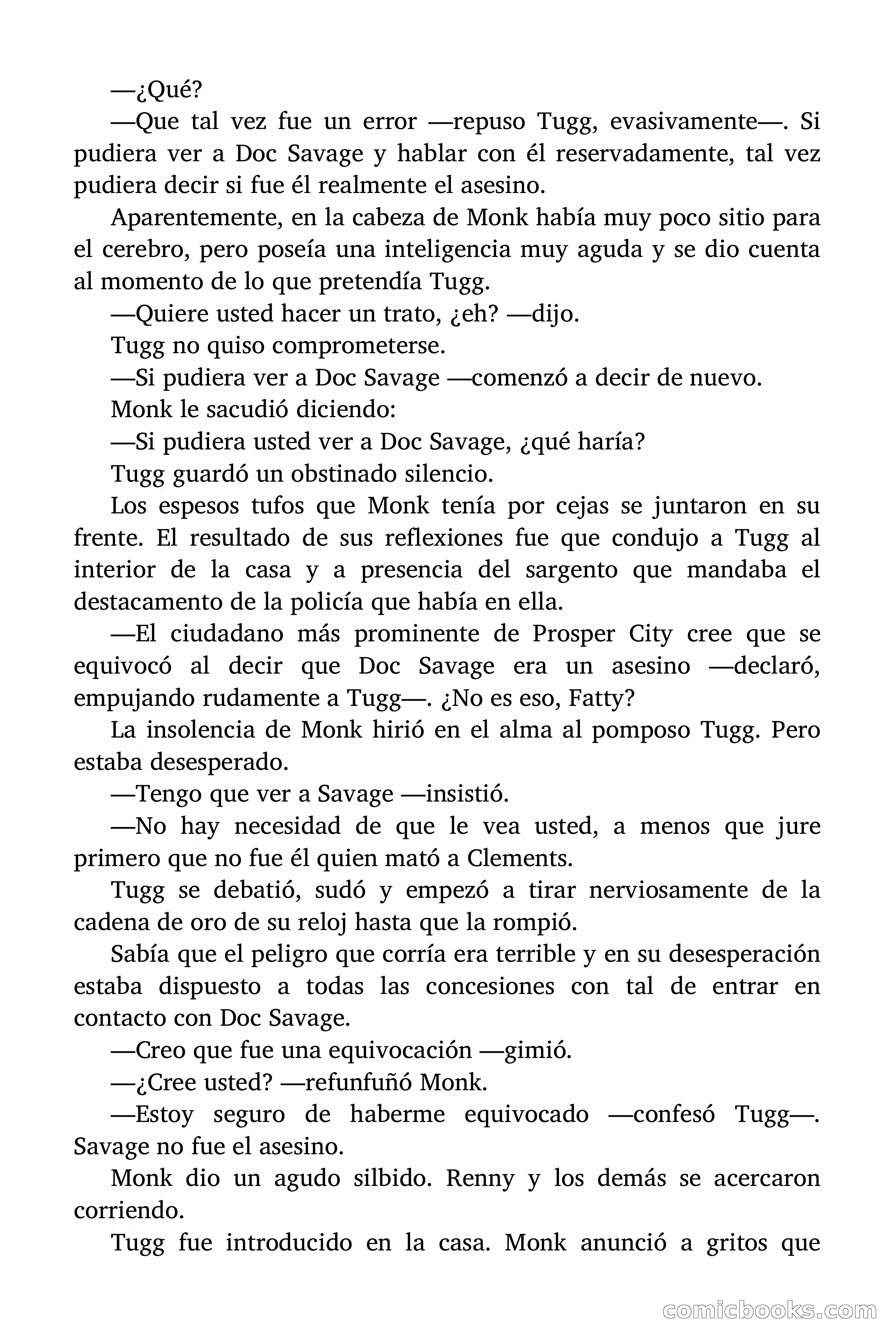 Doc Savage: La Campana Verde — page 140 of 182