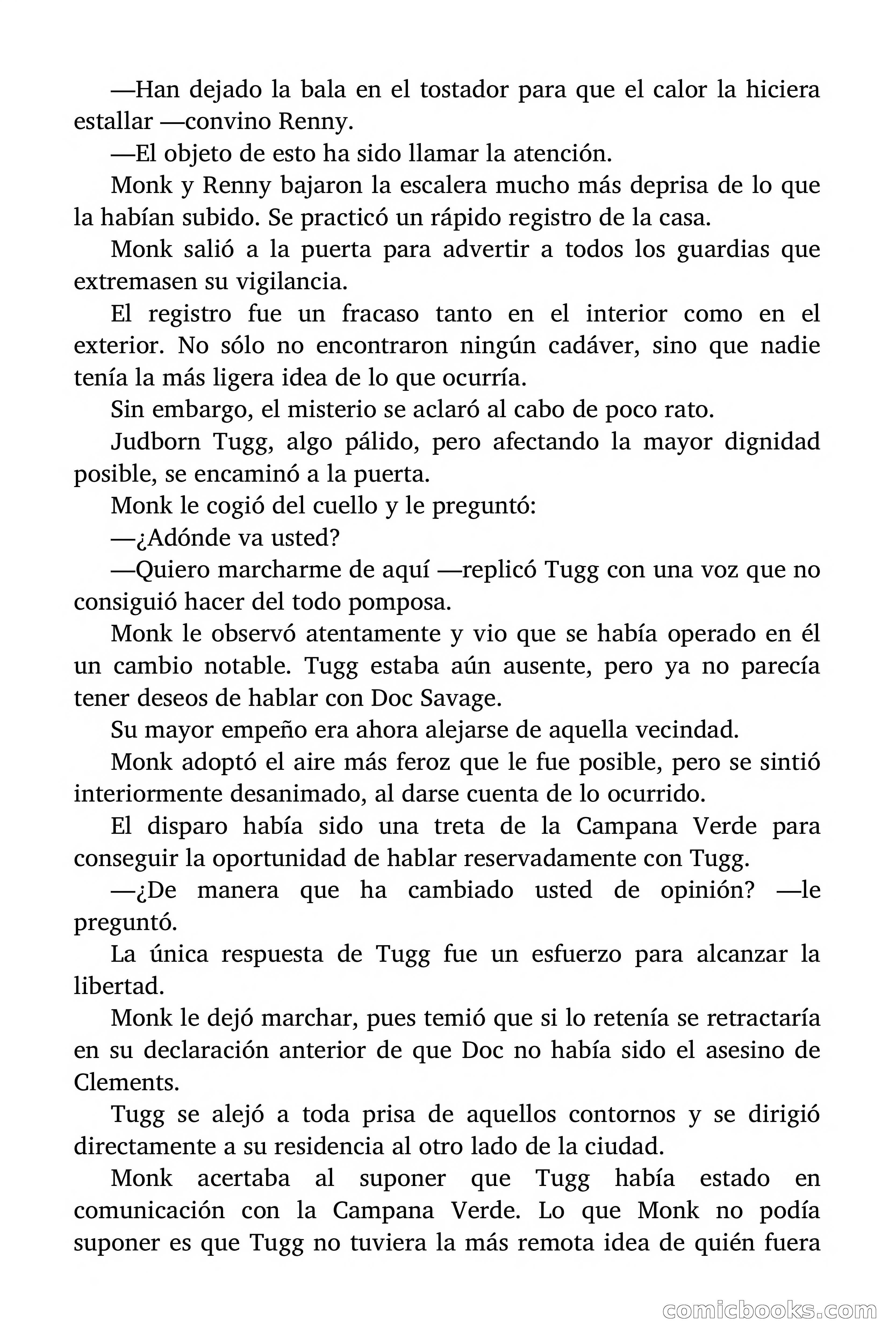 Doc Savage: La Campana Verde — page 143 of 182