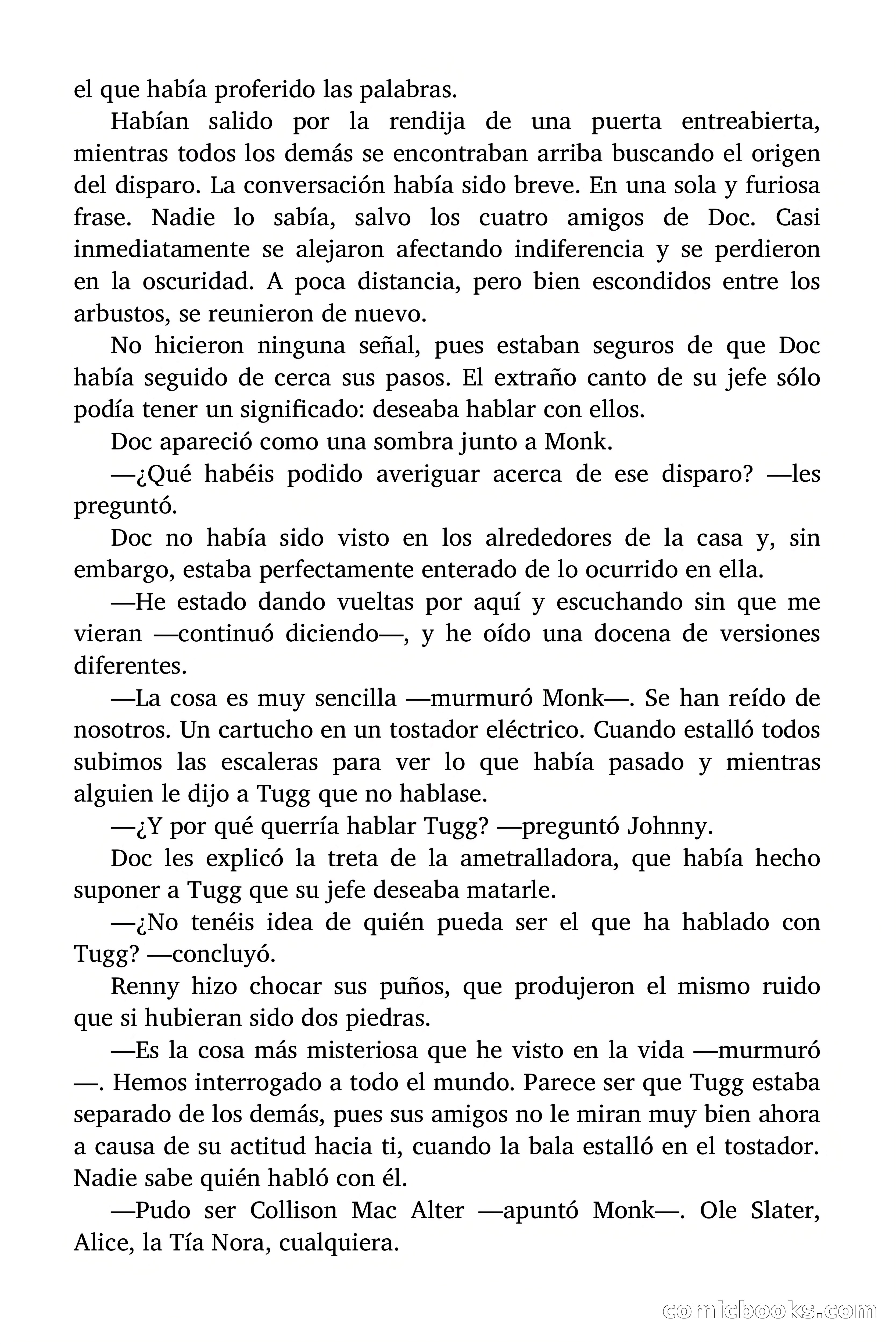 Doc Savage: La Campana Verde — page 144 of 182