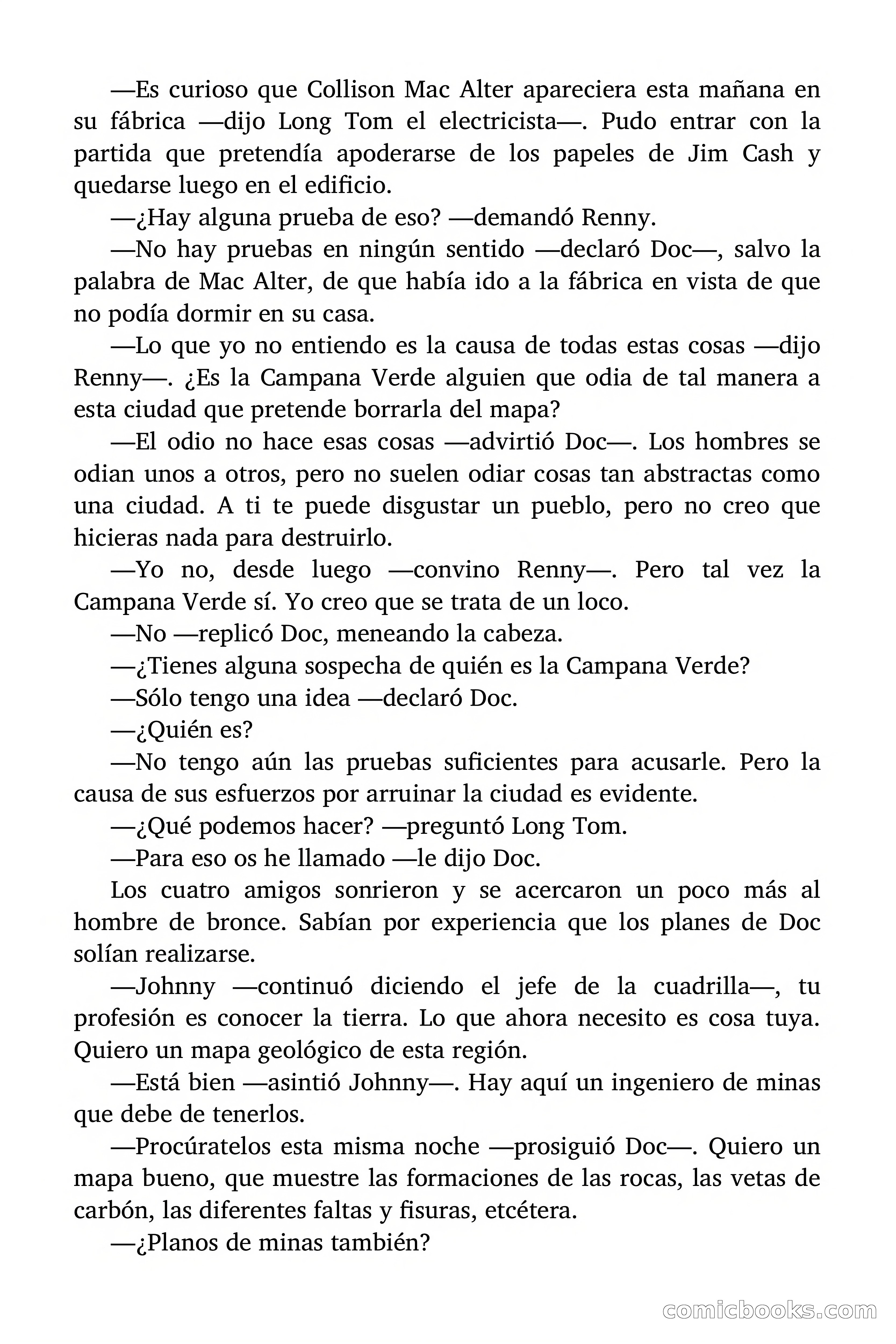 Doc Savage: La Campana Verde — page 145 of 182