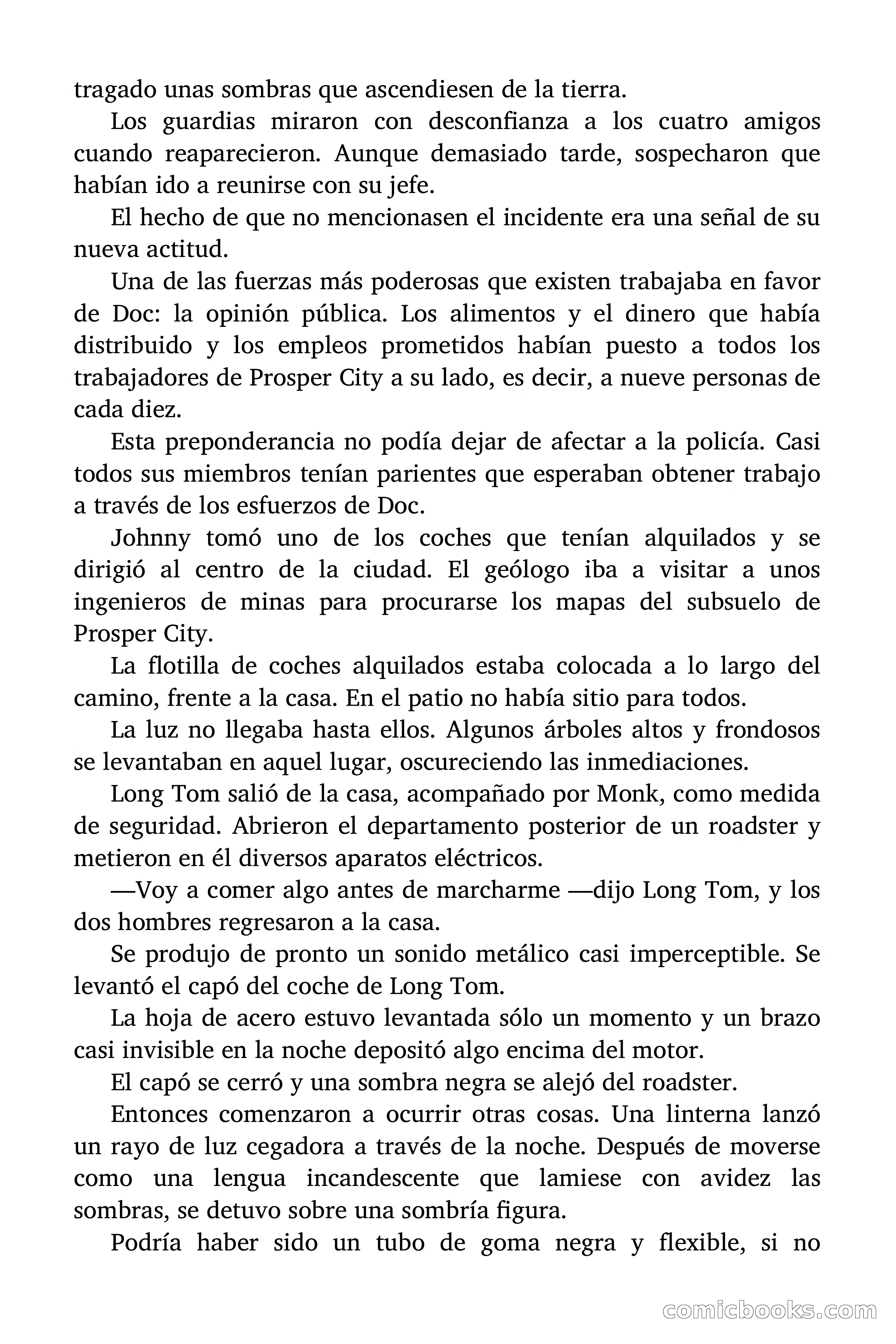Doc Savage: La Campana Verde — page 148 of 182