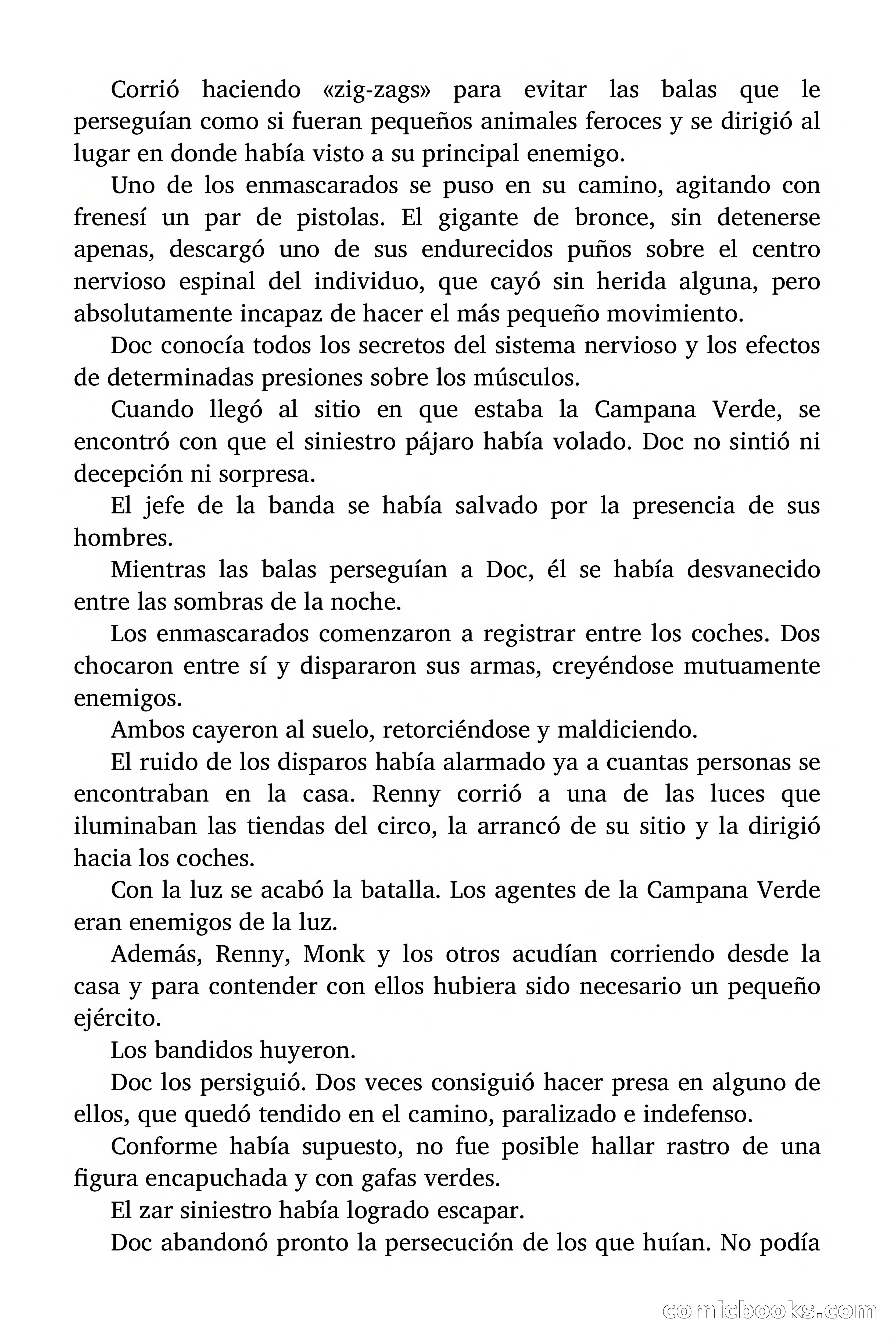 Doc Savage: La Campana Verde — page 151 of 182