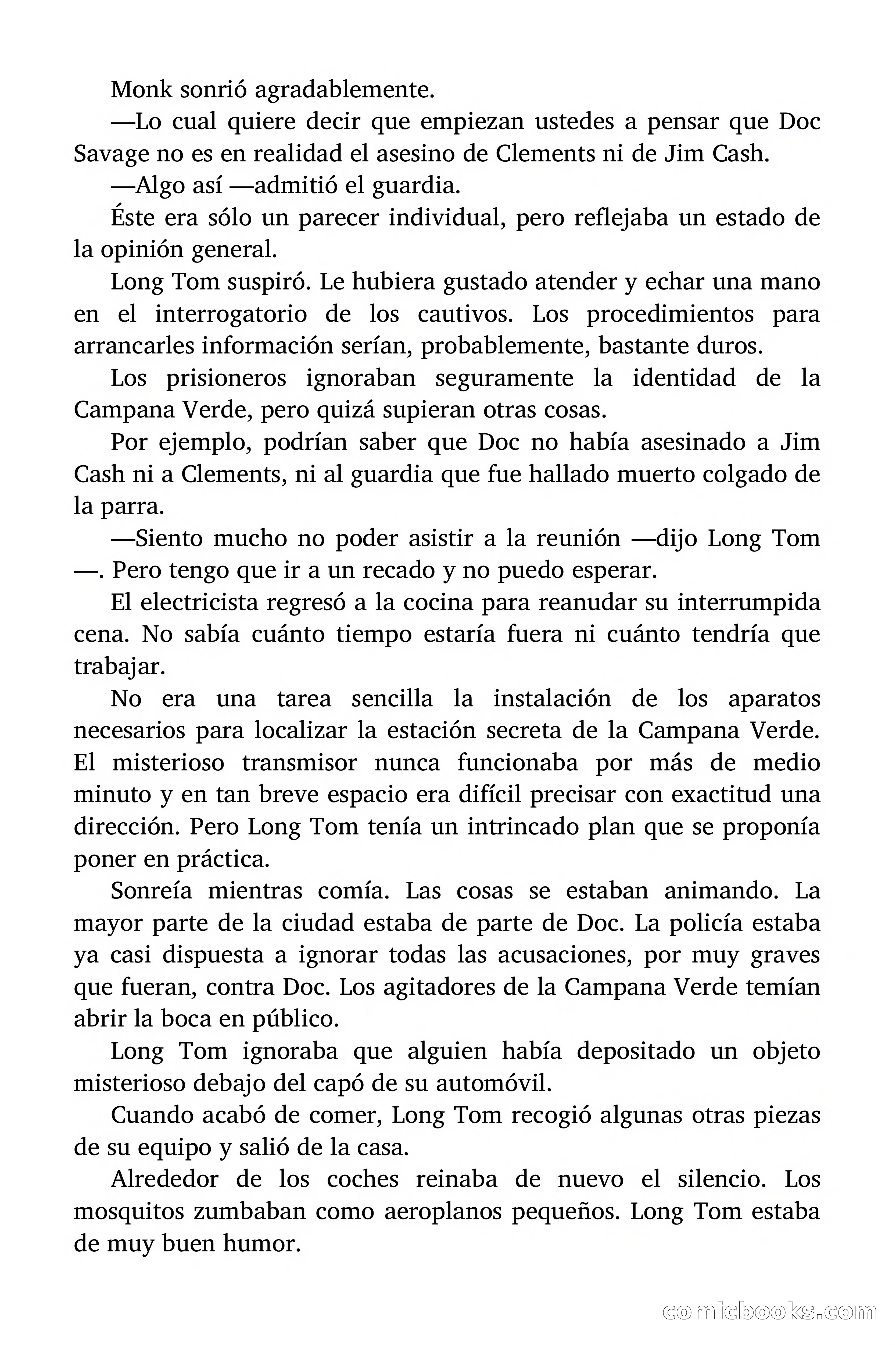 Doc Savage: La Campana Verde — page 153 of 182