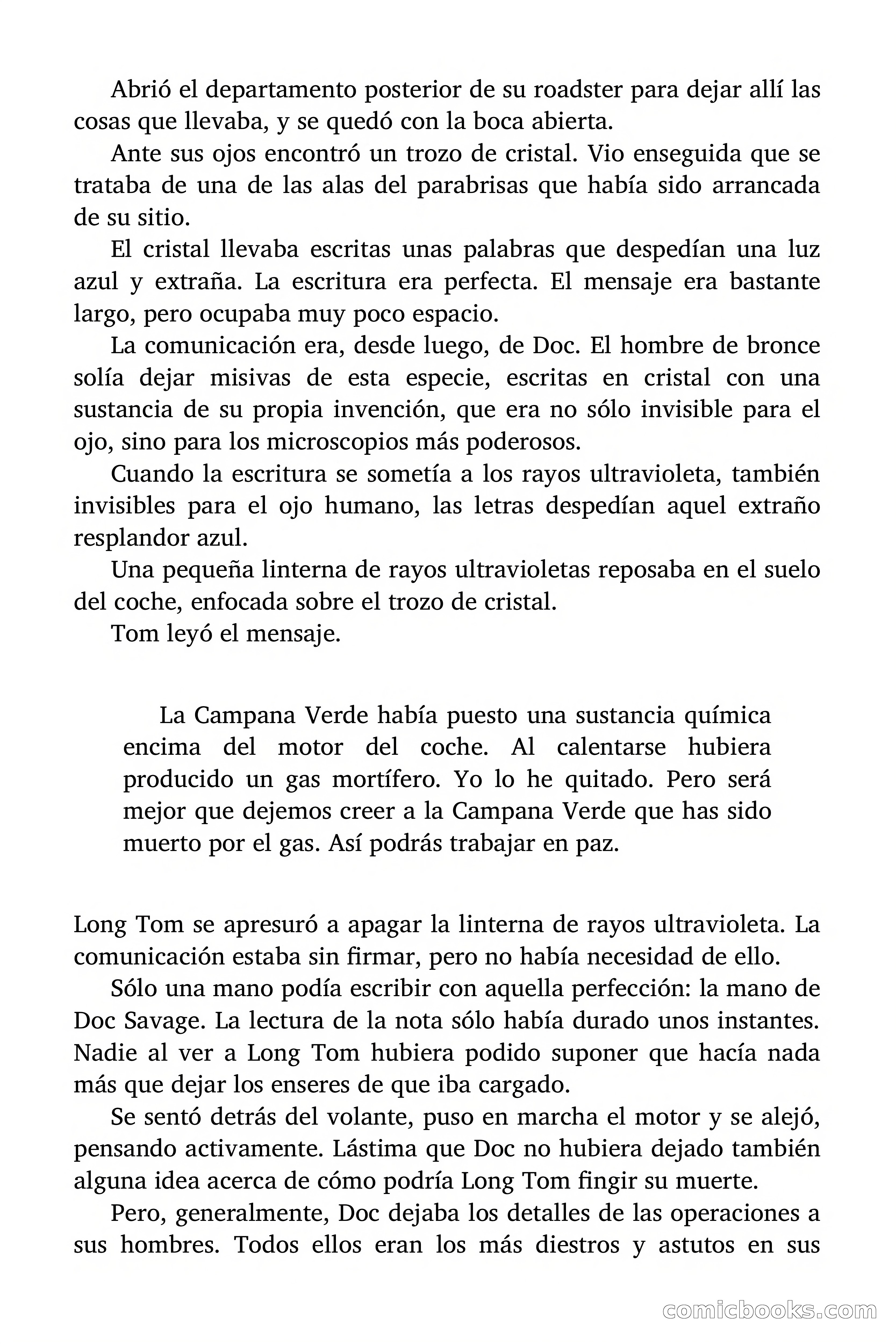 Doc Savage: La Campana Verde — page 154 of 182