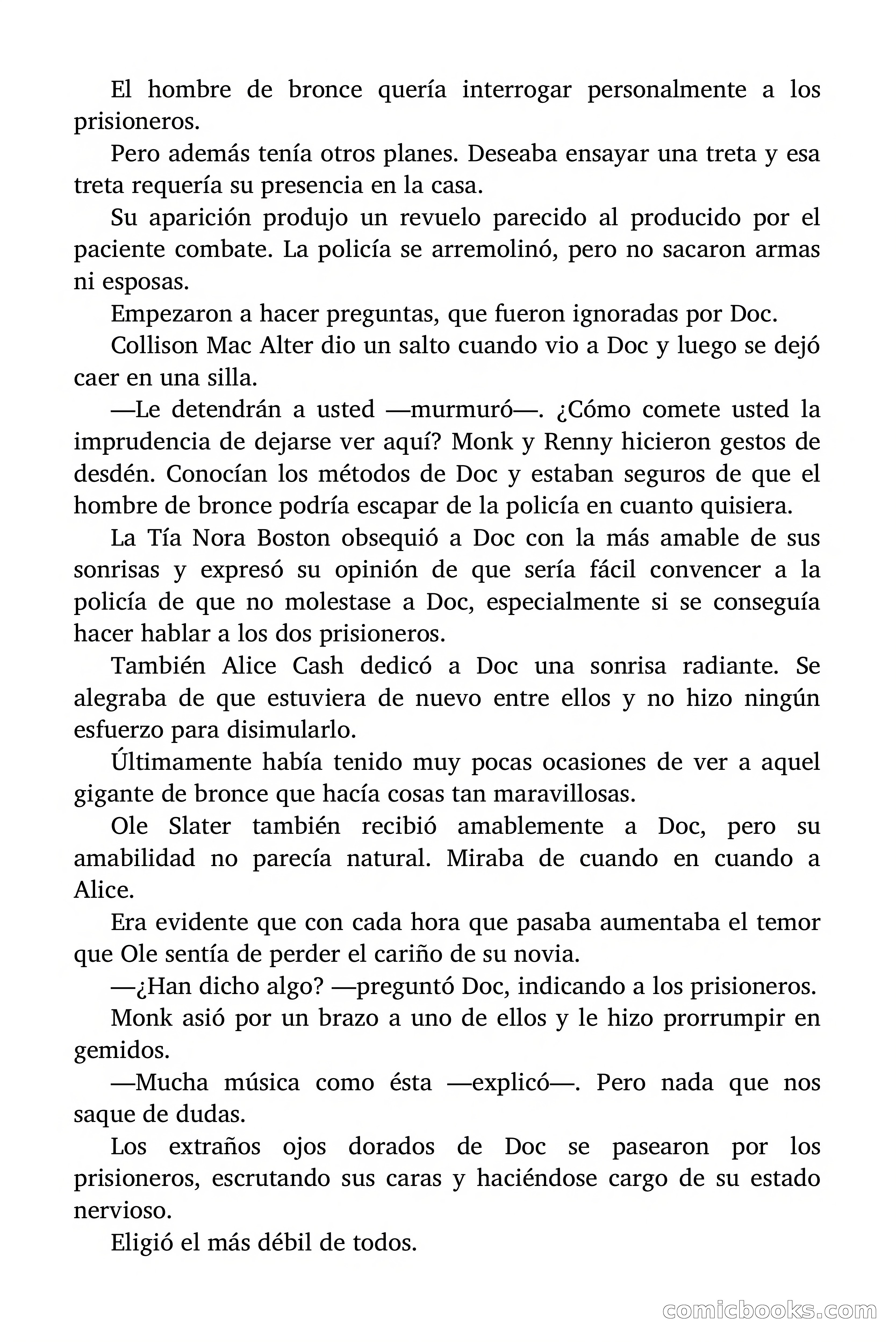 Doc Savage: La Campana Verde — page 158 of 182