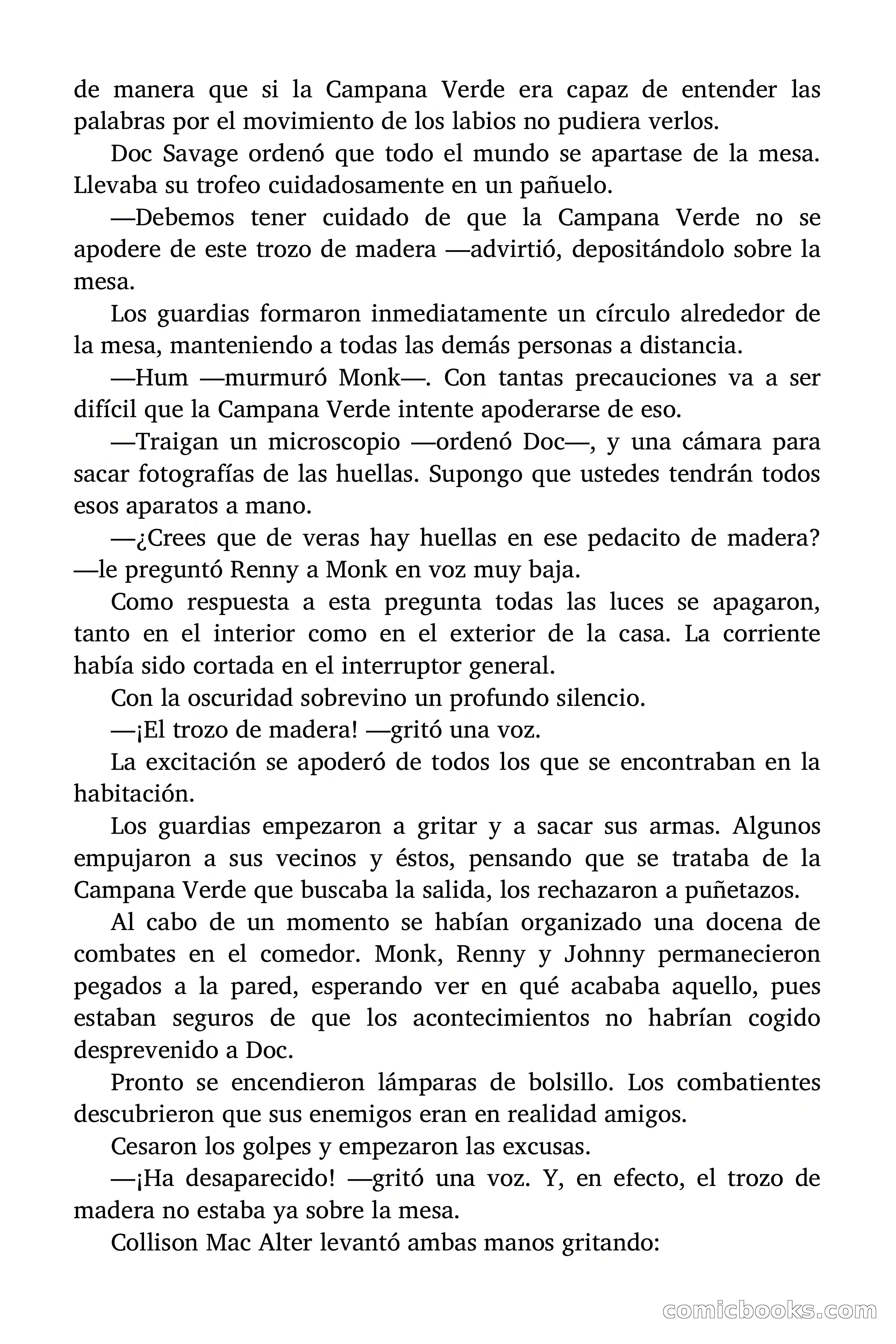 Doc Savage: La Campana Verde — page 163 of 182