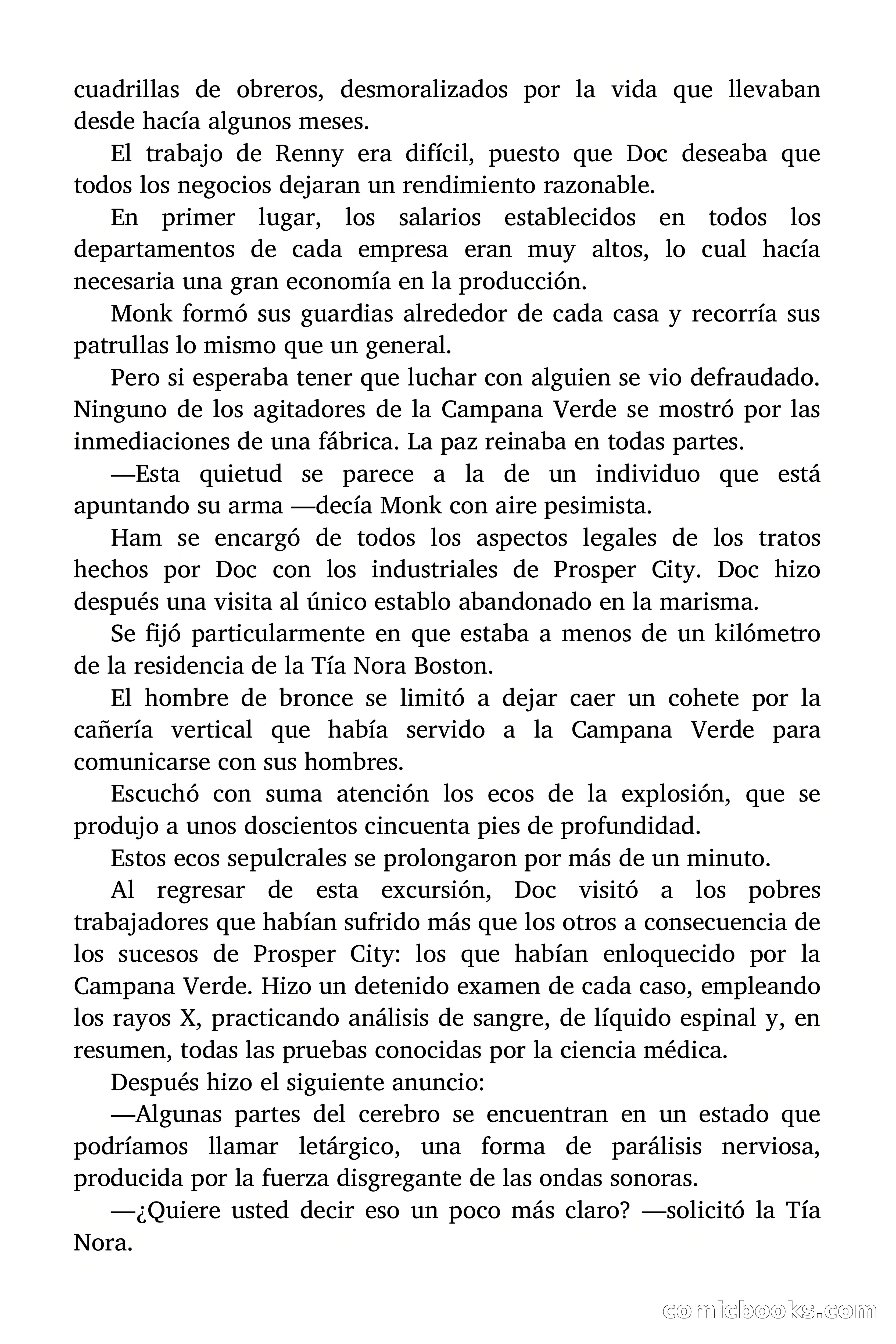 Doc Savage: La Campana Verde — page 168 of 182