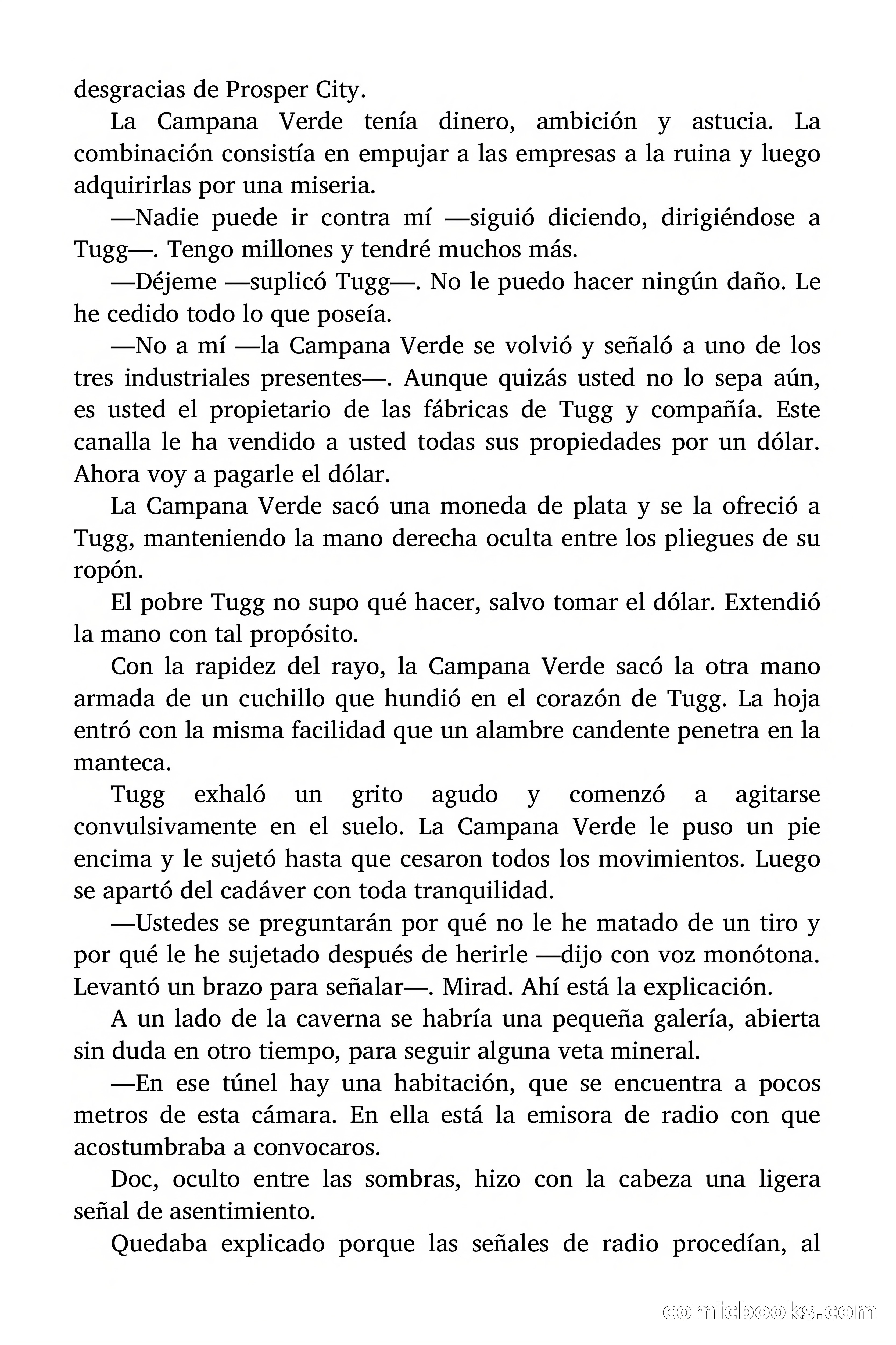 Doc Savage: La Campana Verde — page 175 of 182