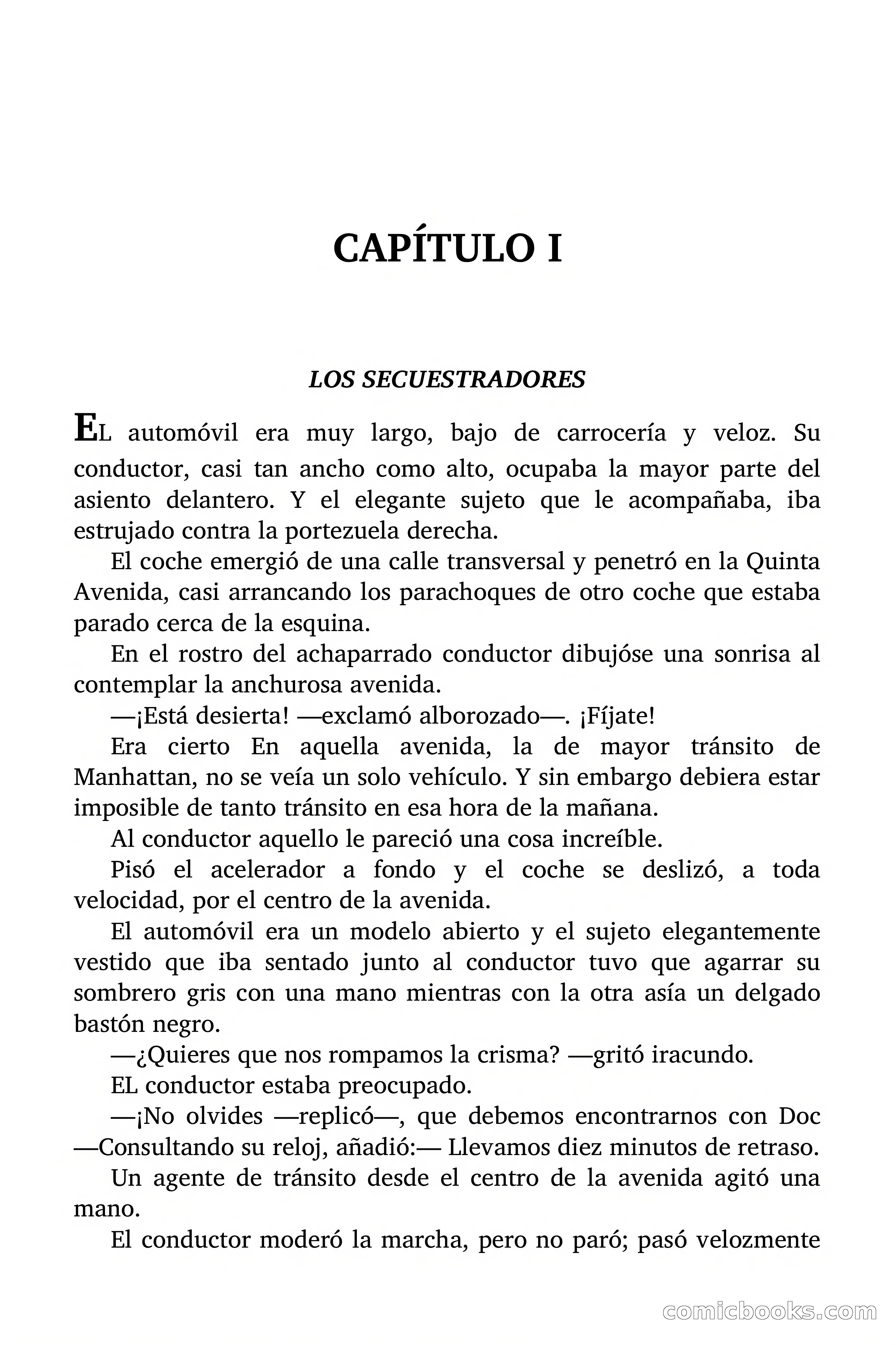 Doc Savage: Herencia diabólica — page 3 of 120