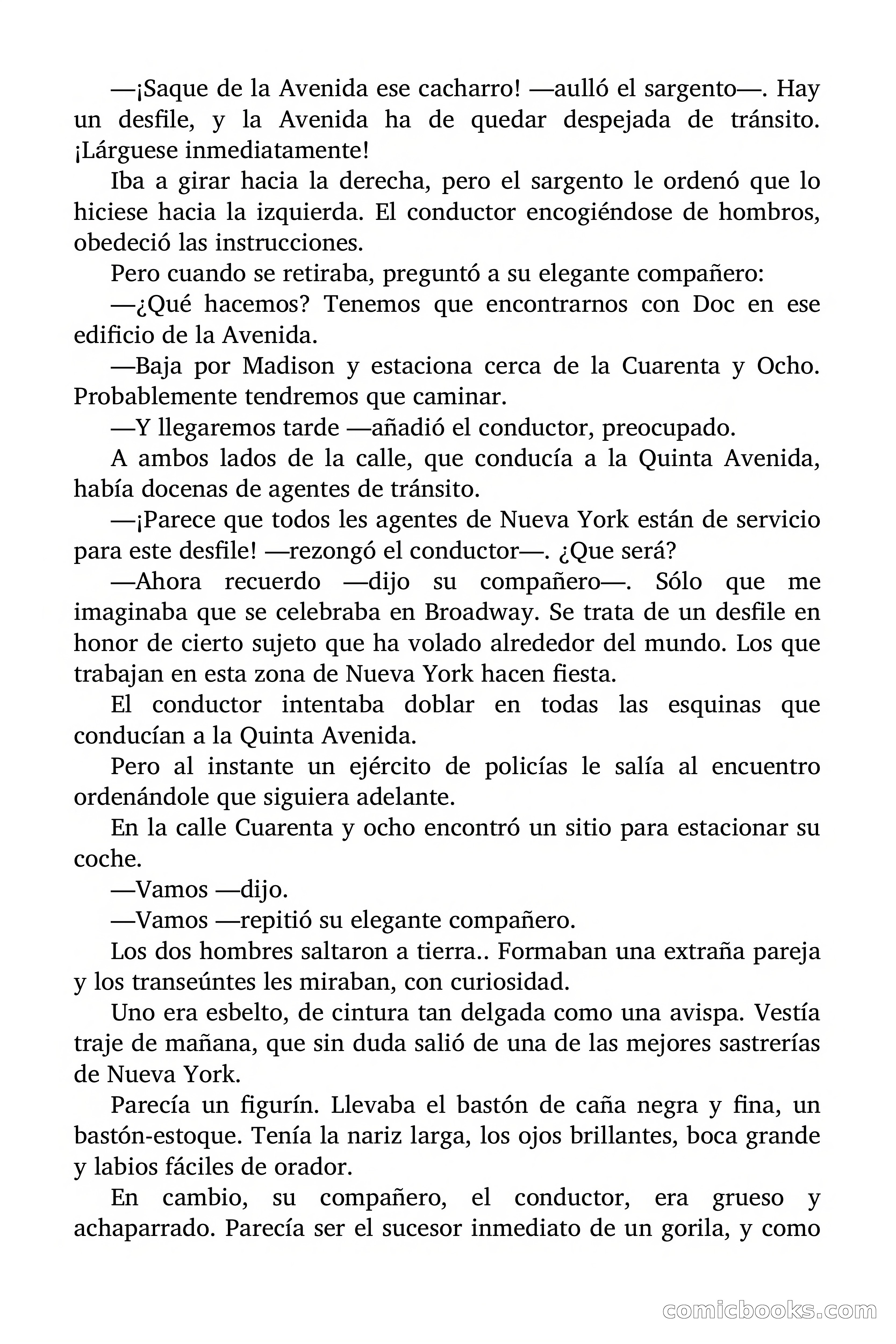 Doc Savage: Herencia diabólica — page 5 of 120
