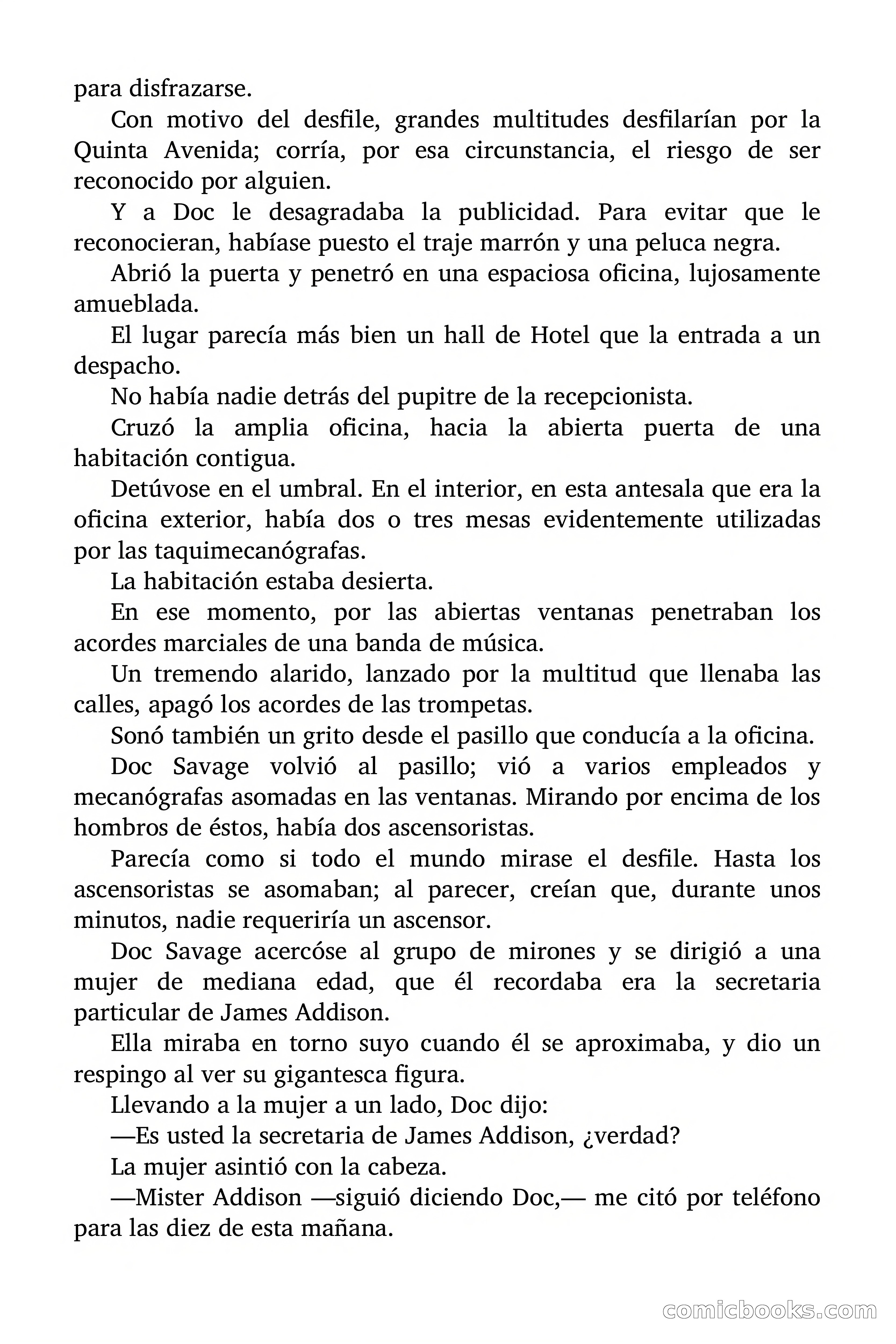 Doc Savage: Herencia diabólica — page 8 of 120