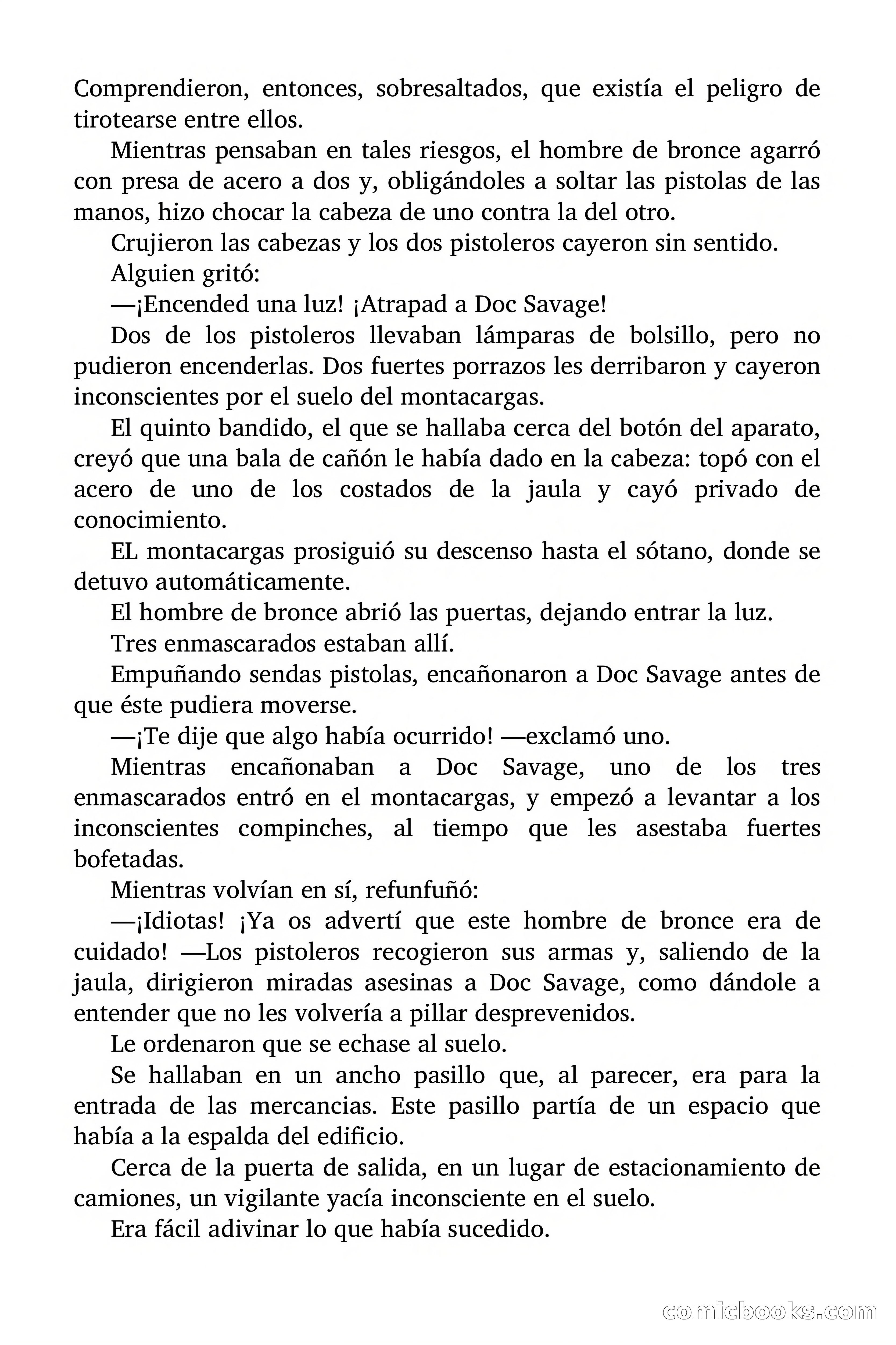 Doc Savage: Herencia diabólica — page 12 of 120