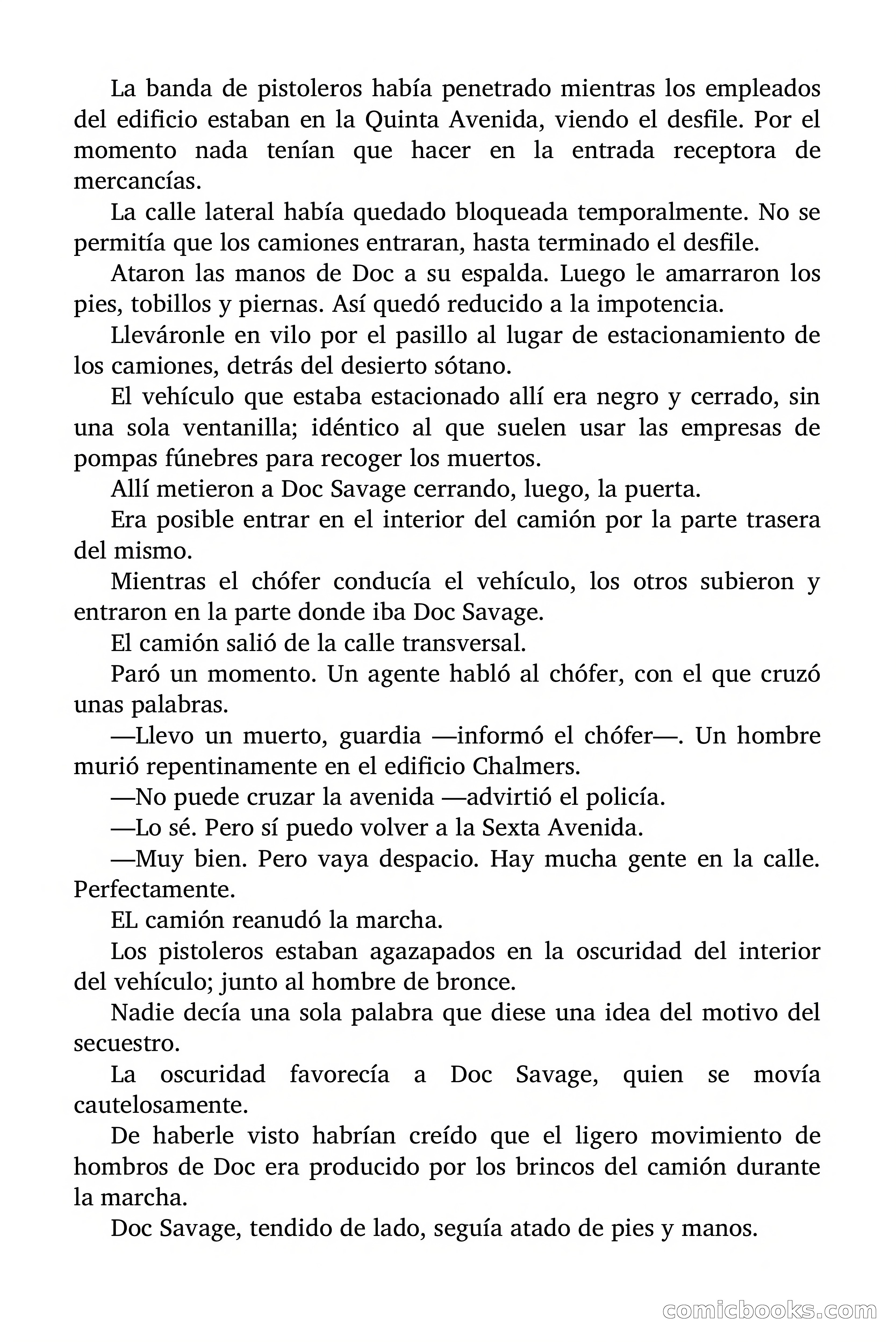 Doc Savage: Herencia diabólica — page 13 of 120