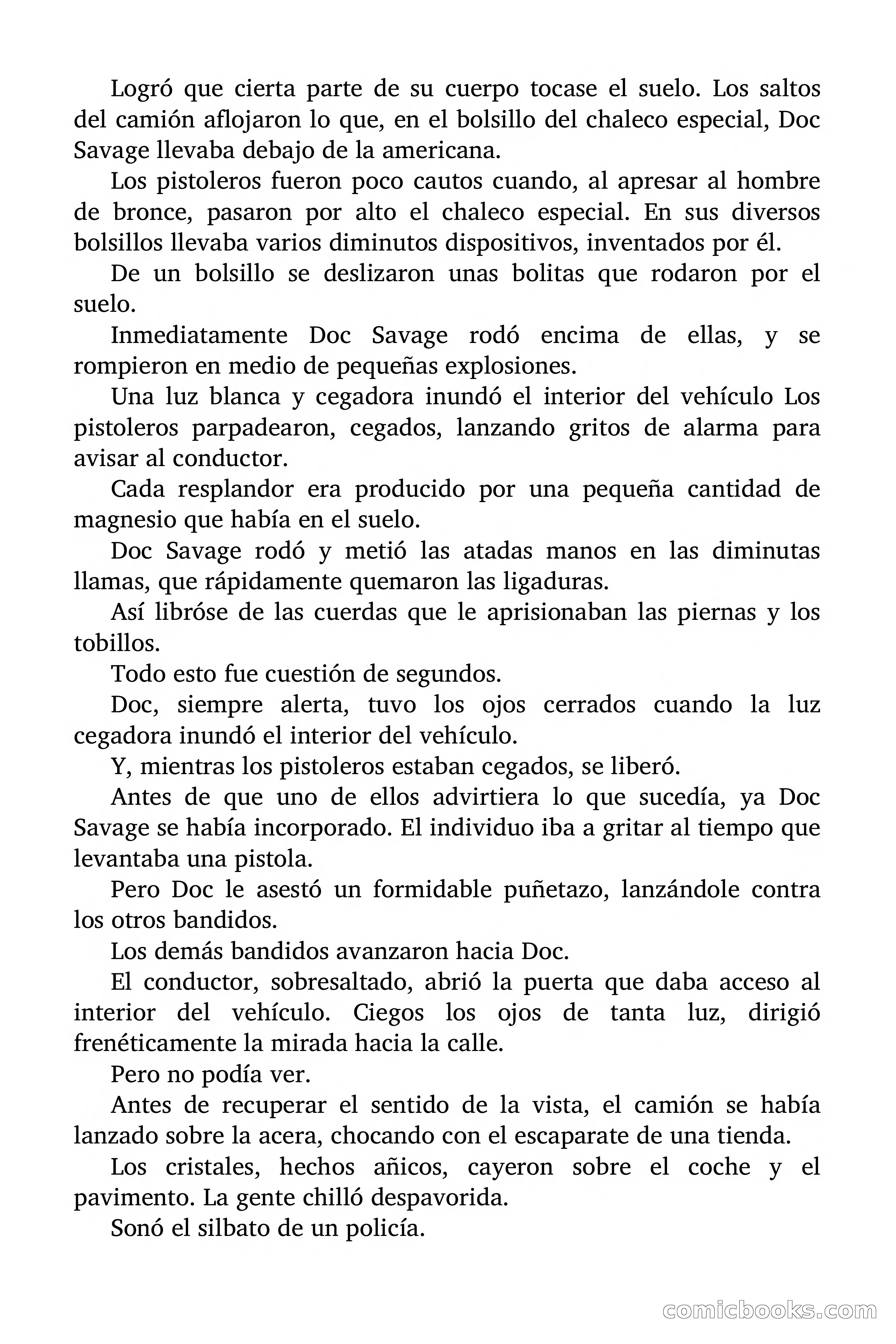 Doc Savage: Herencia diabólica — page 14 of 120
