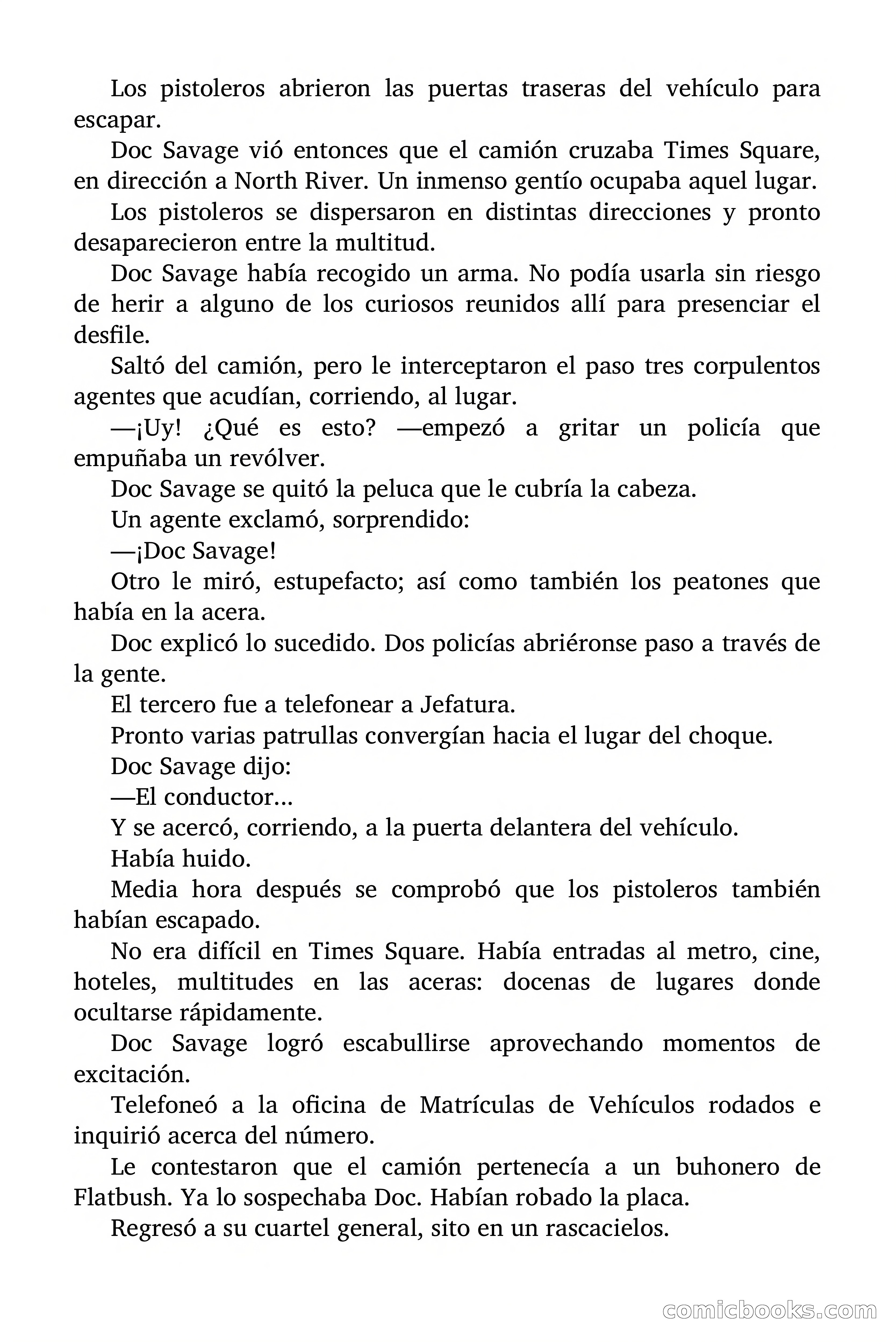 Doc Savage: Herencia diabólica — page 15 of 120