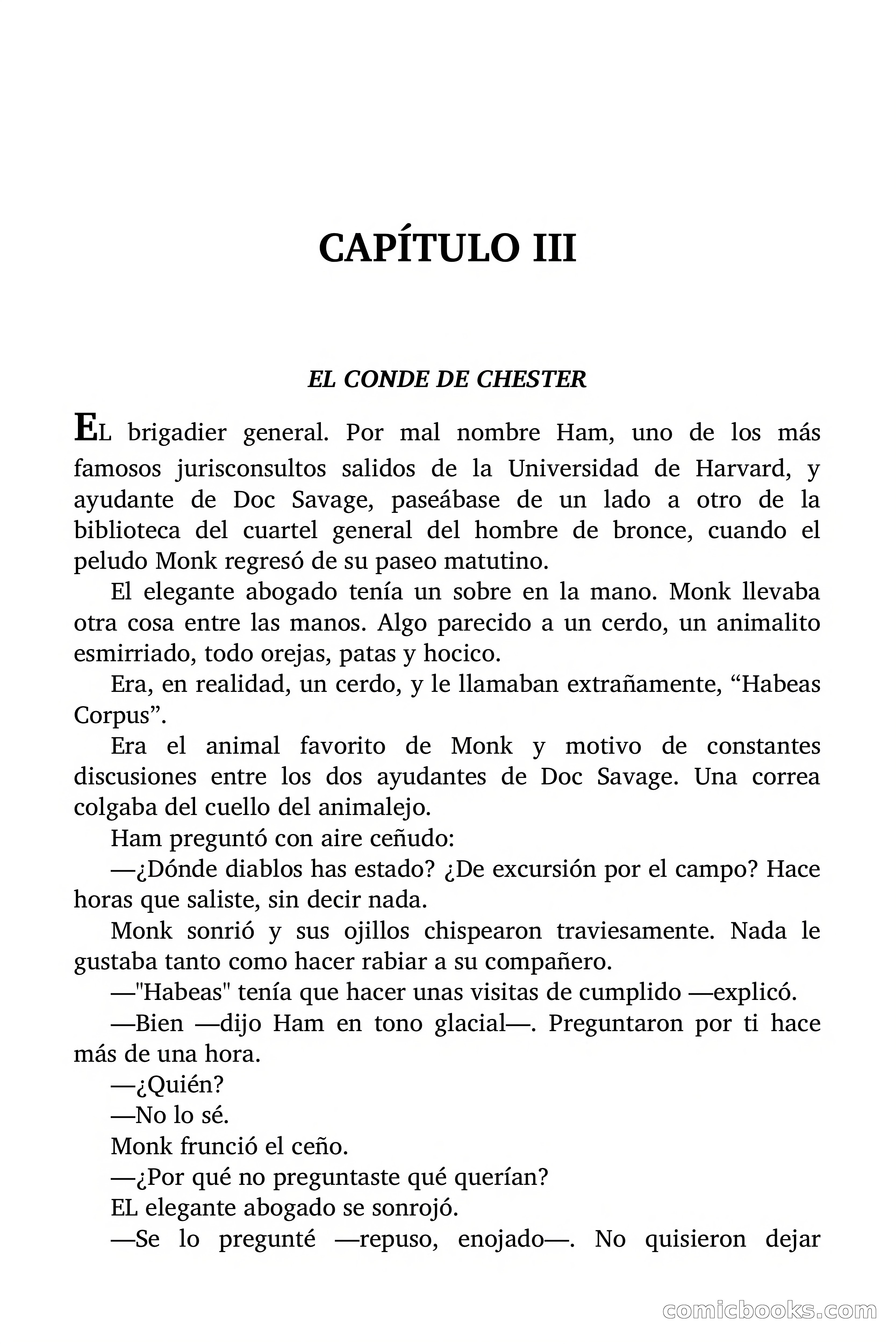 Doc Savage: Herencia diabólica — page 17 of 120