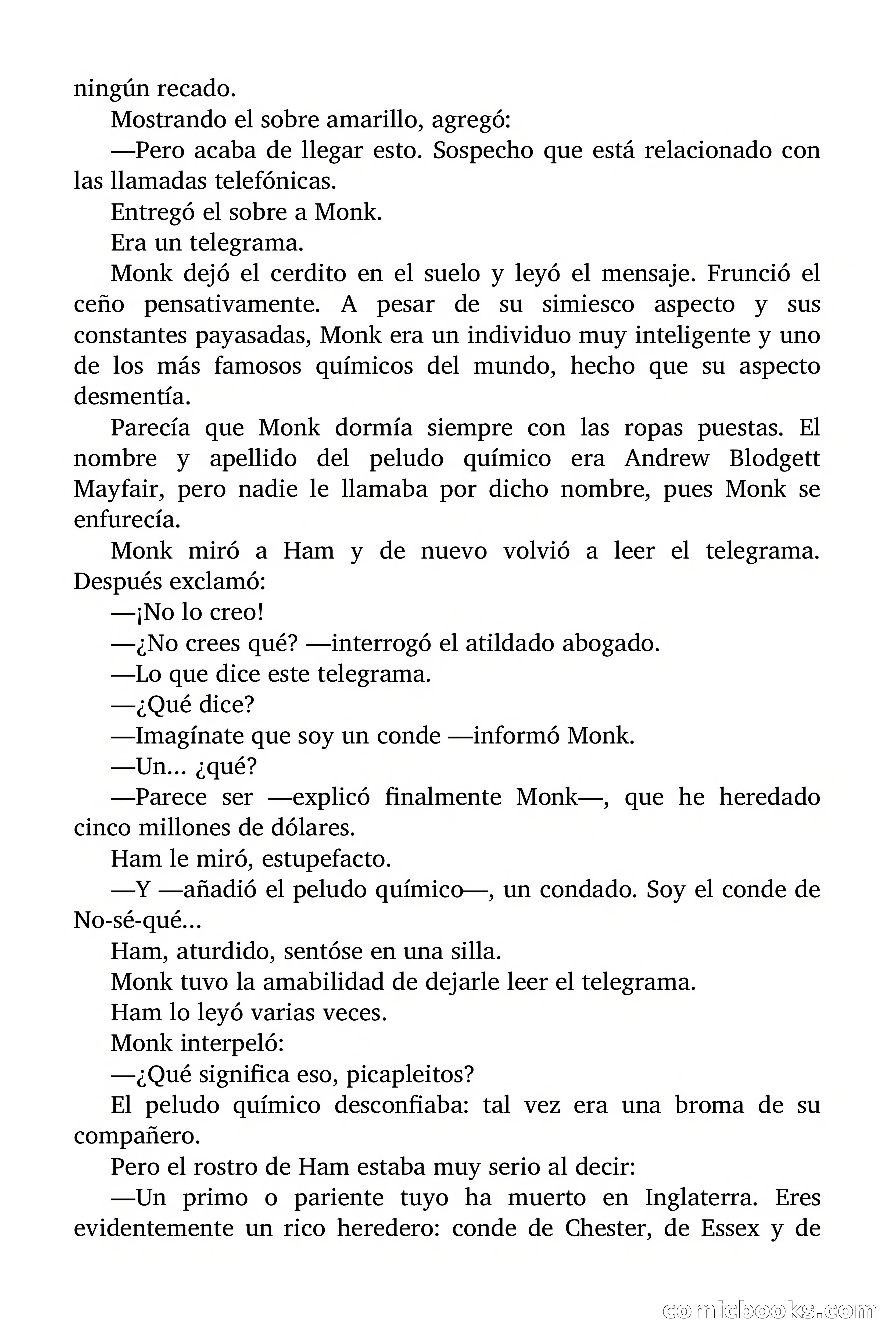 Doc Savage: Herencia diabólica — page 18 of 120