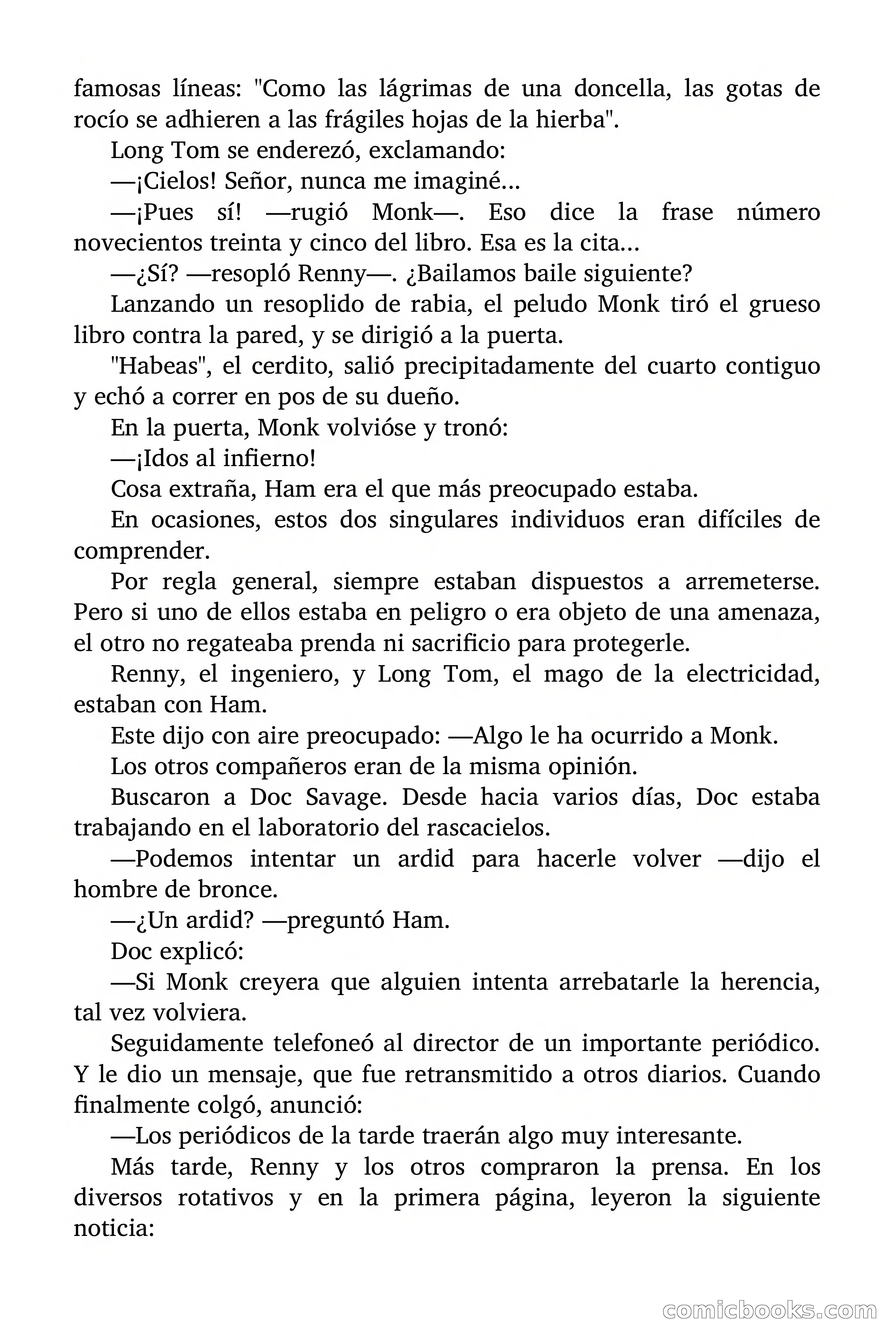 Doc Savage: Herencia diabólica — page 26 of 120