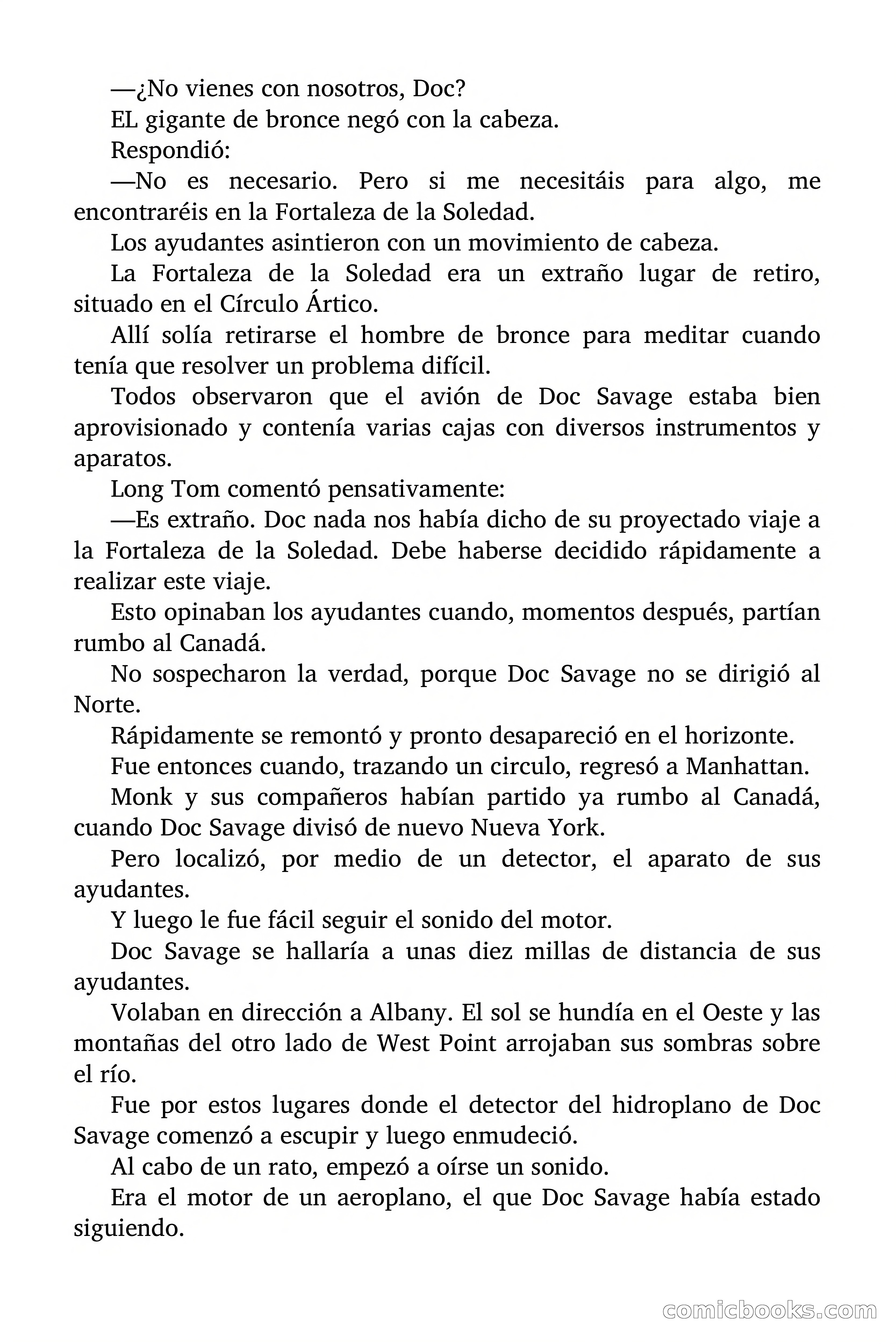 Doc Savage: Herencia diabólica — page 28 of 120