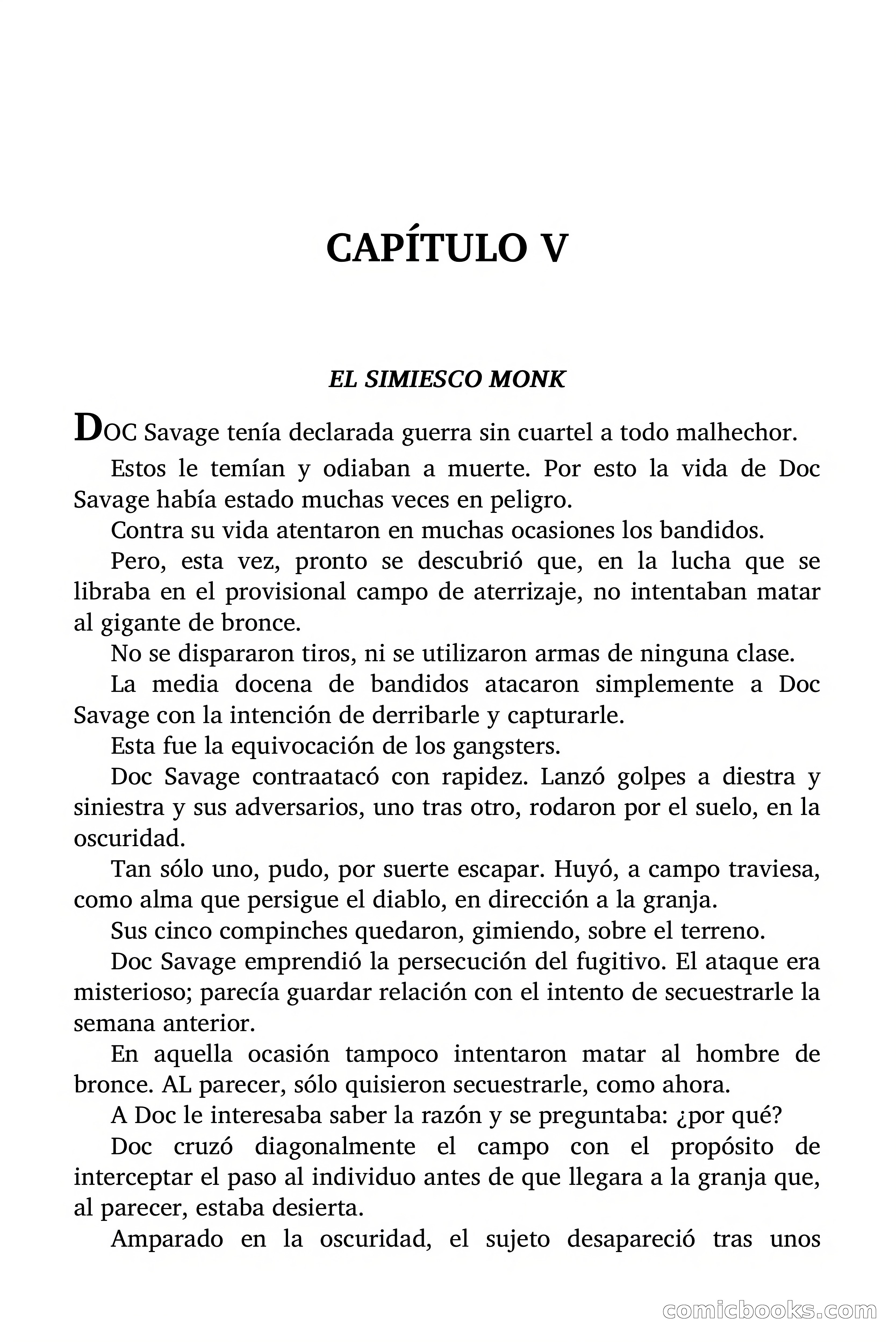 Doc Savage: Herencia diabólica — page 30 of 120