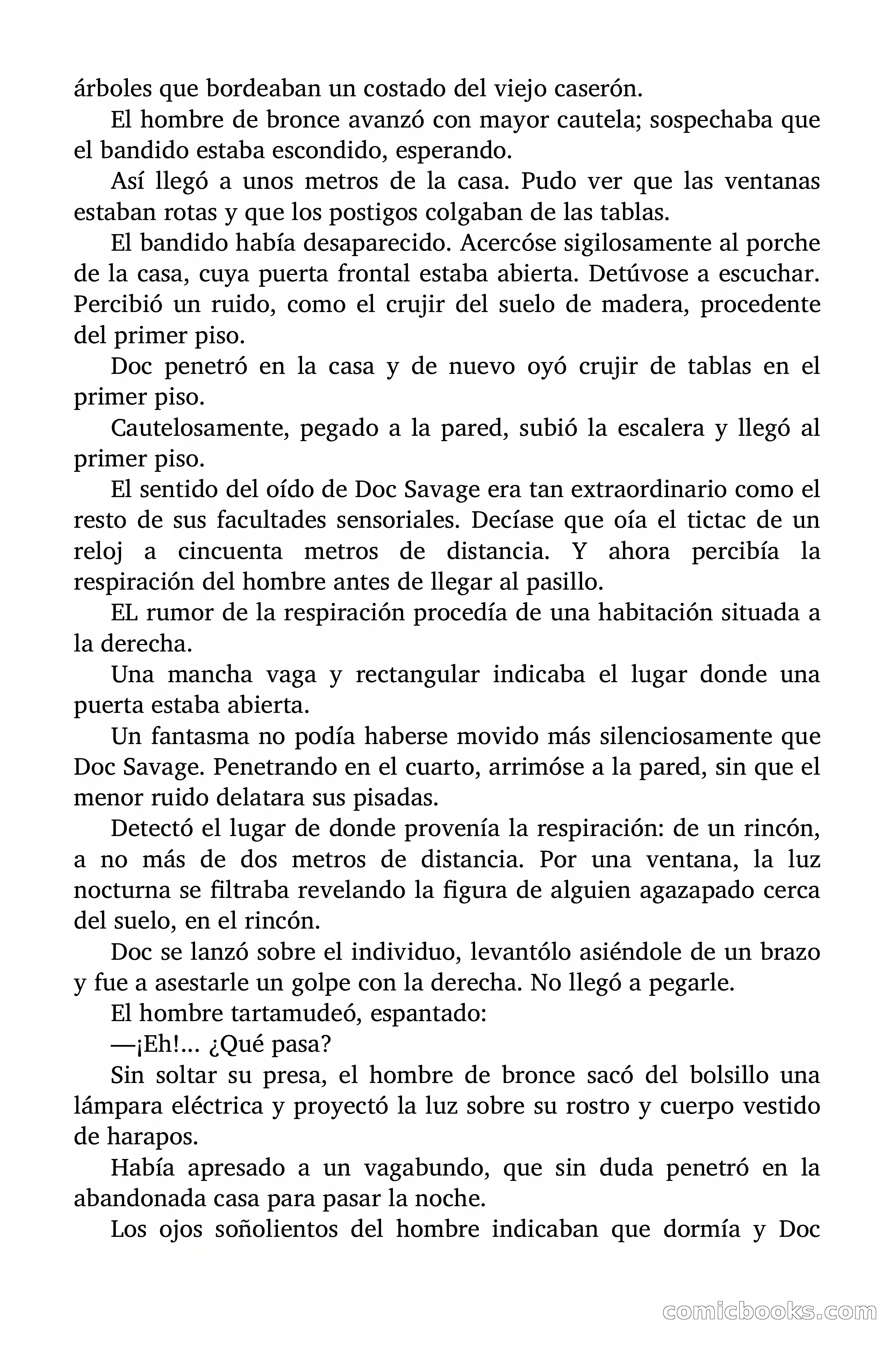 Doc Savage: Herencia diabólica — page 31 of 120