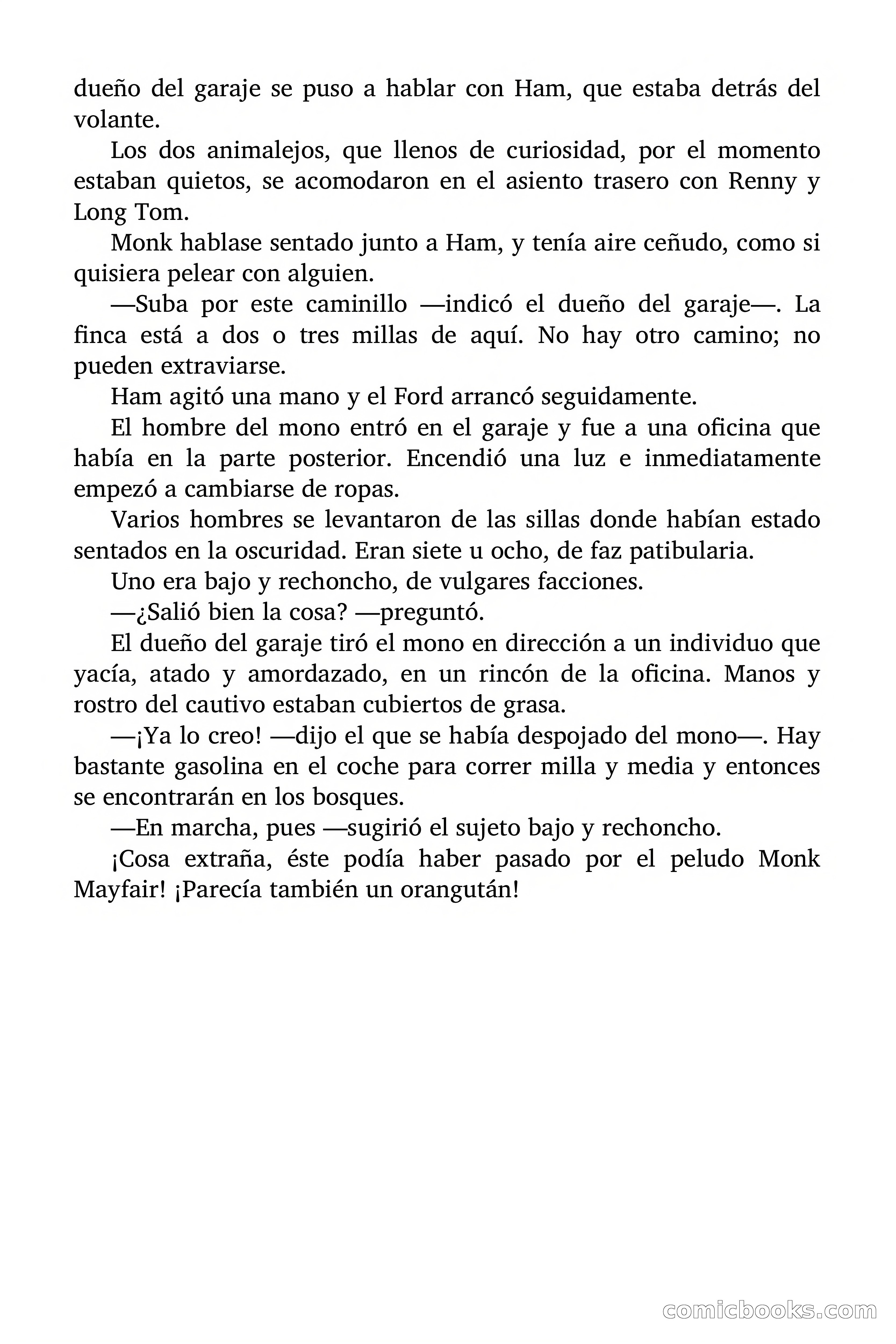 Doc Savage: Herencia diabólica — page 36 of 120