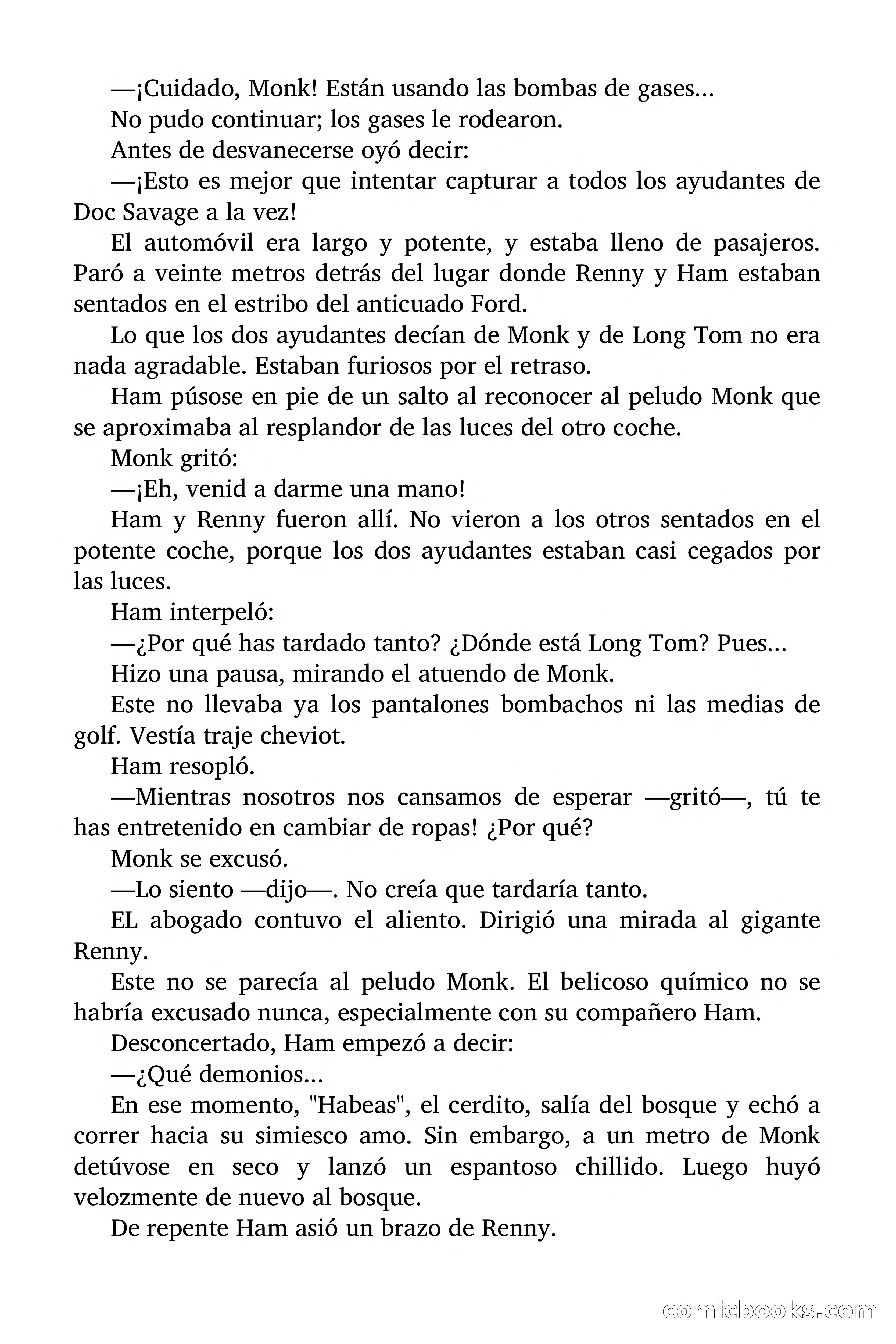 Doc Savage: Herencia diabólica — page 40 of 120