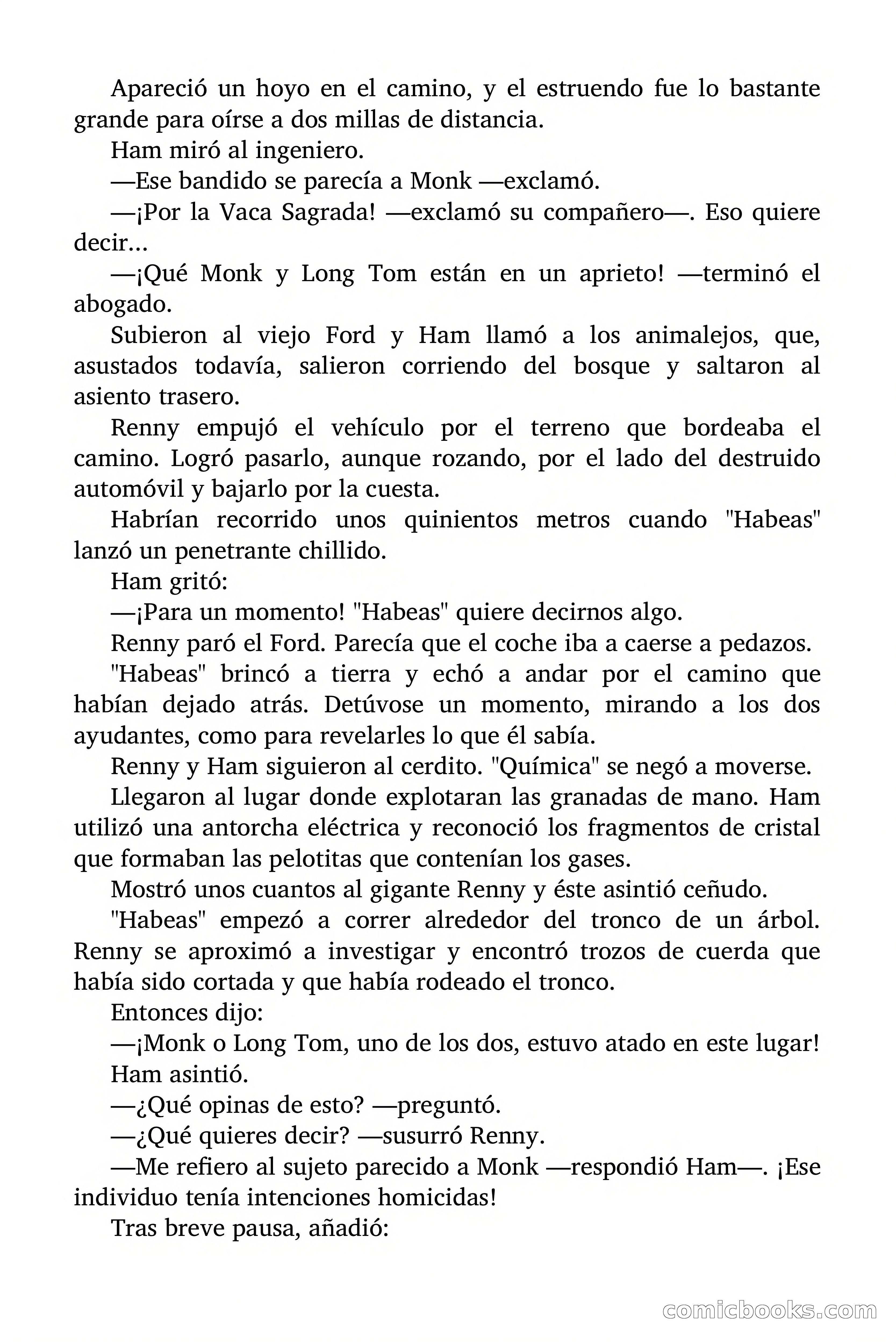Doc Savage: Herencia diabólica — page 42 of 120