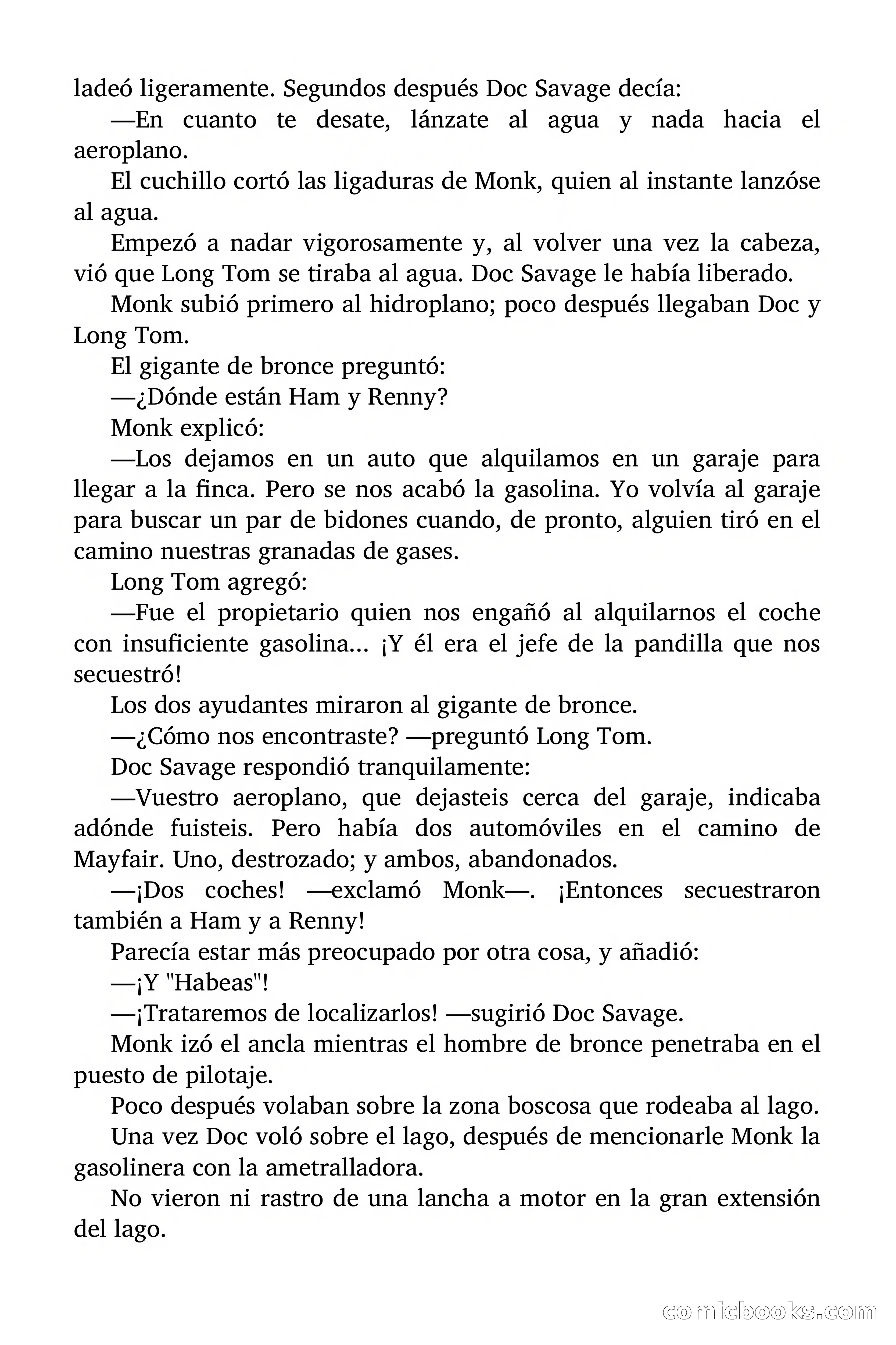 Doc Savage: Herencia diabólica — page 47 of 120