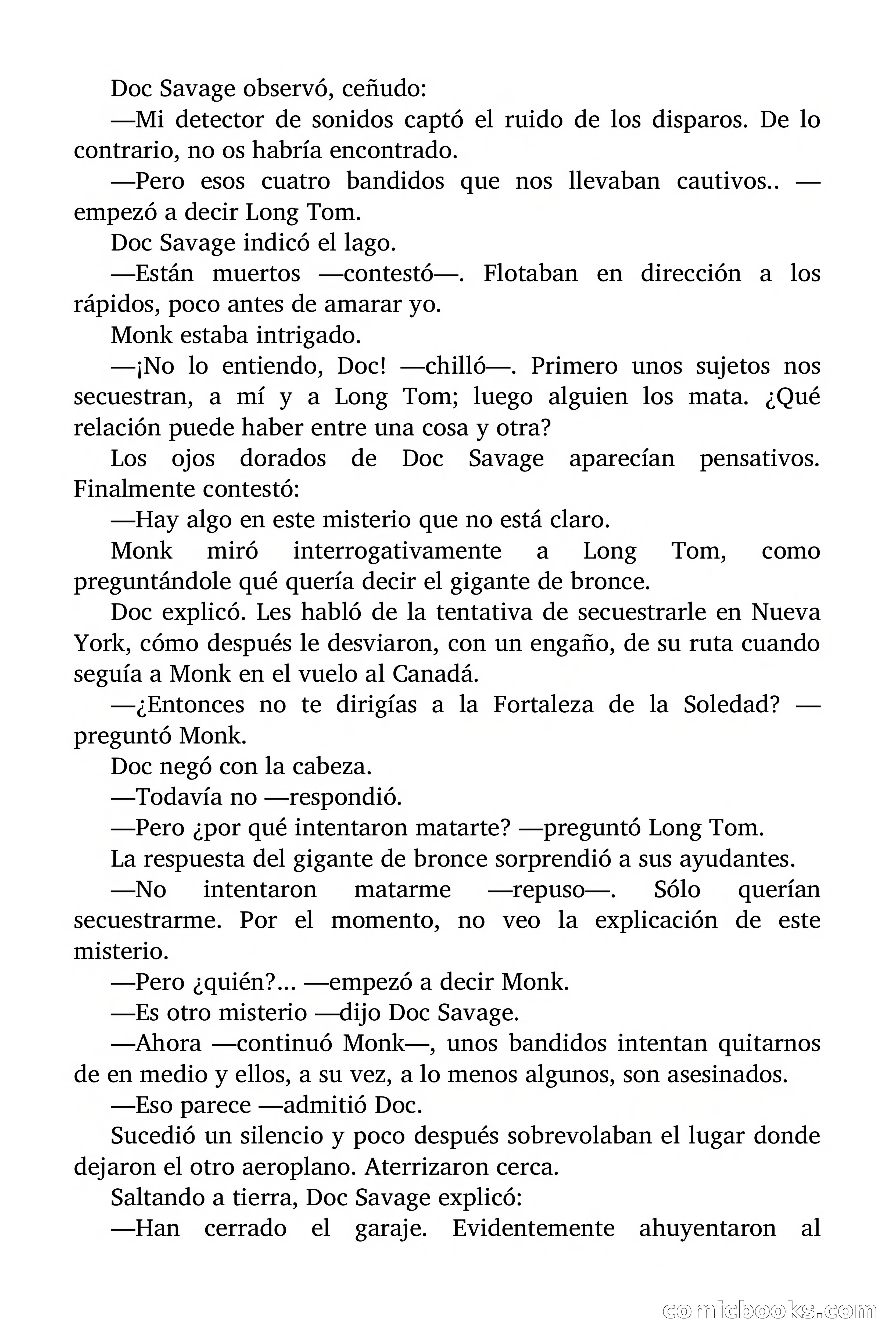 Doc Savage: Herencia diabólica — page 48 of 120