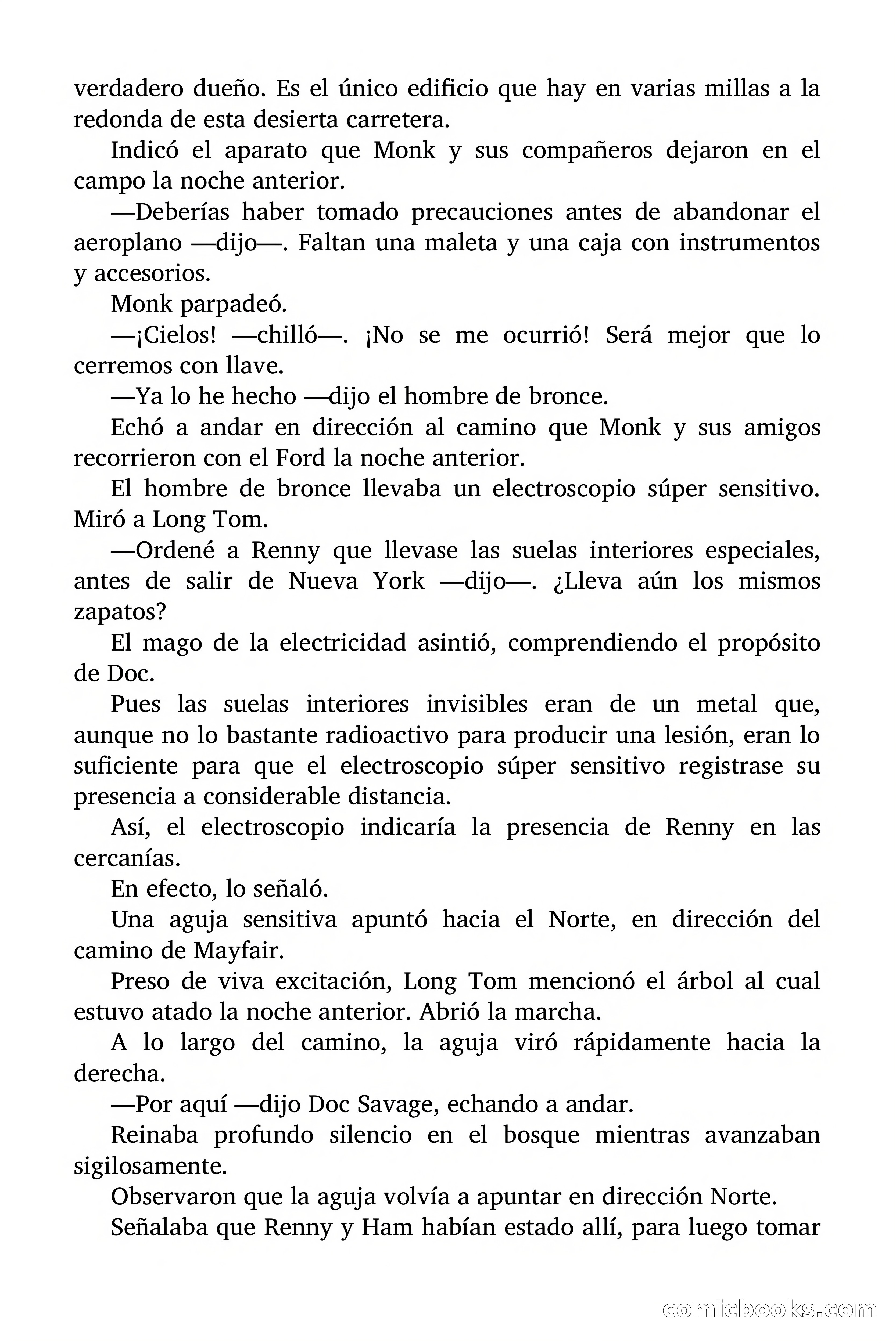 Doc Savage: Herencia diabólica — page 49 of 120
