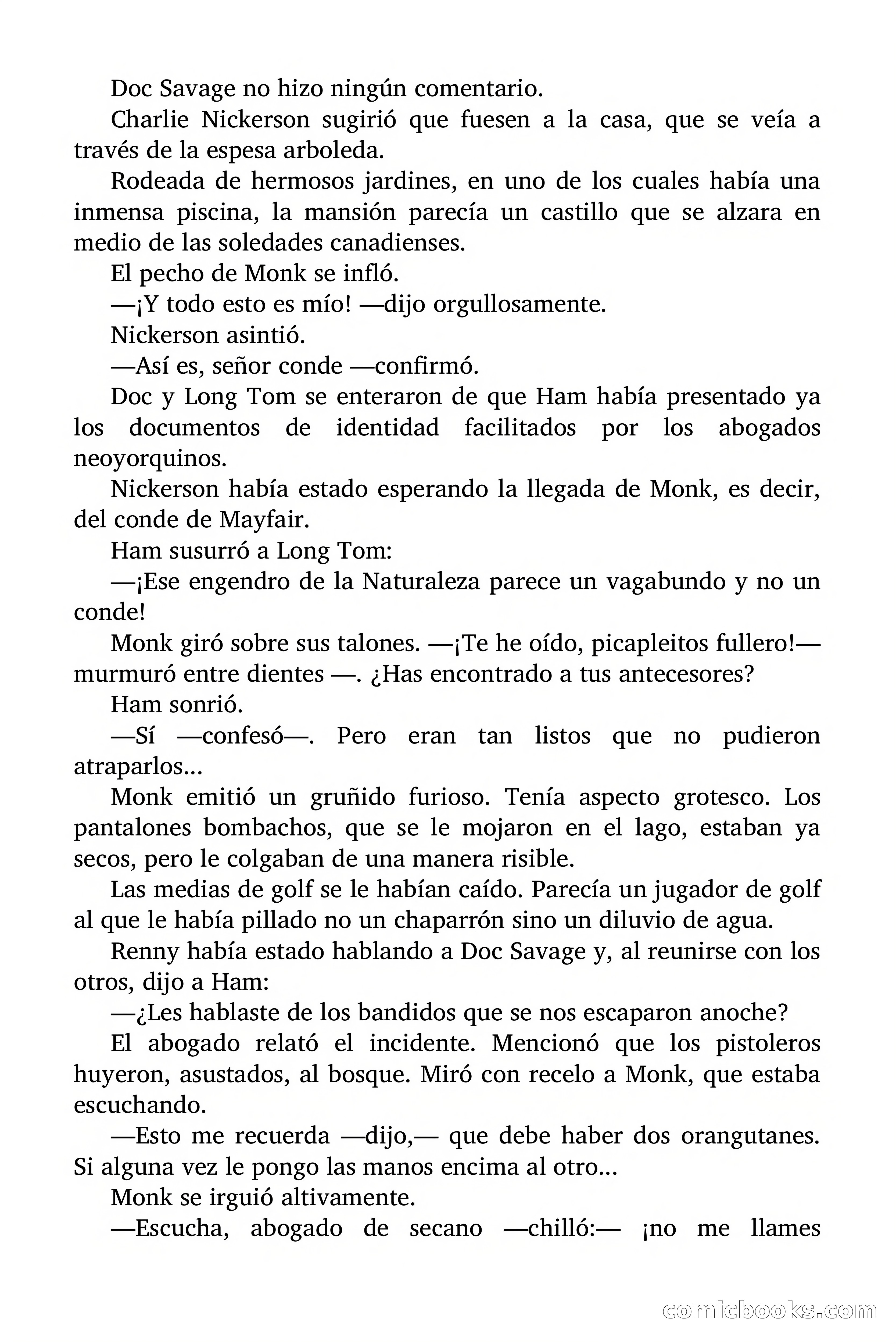 Doc Savage: Herencia diabólica — page 52 of 120
