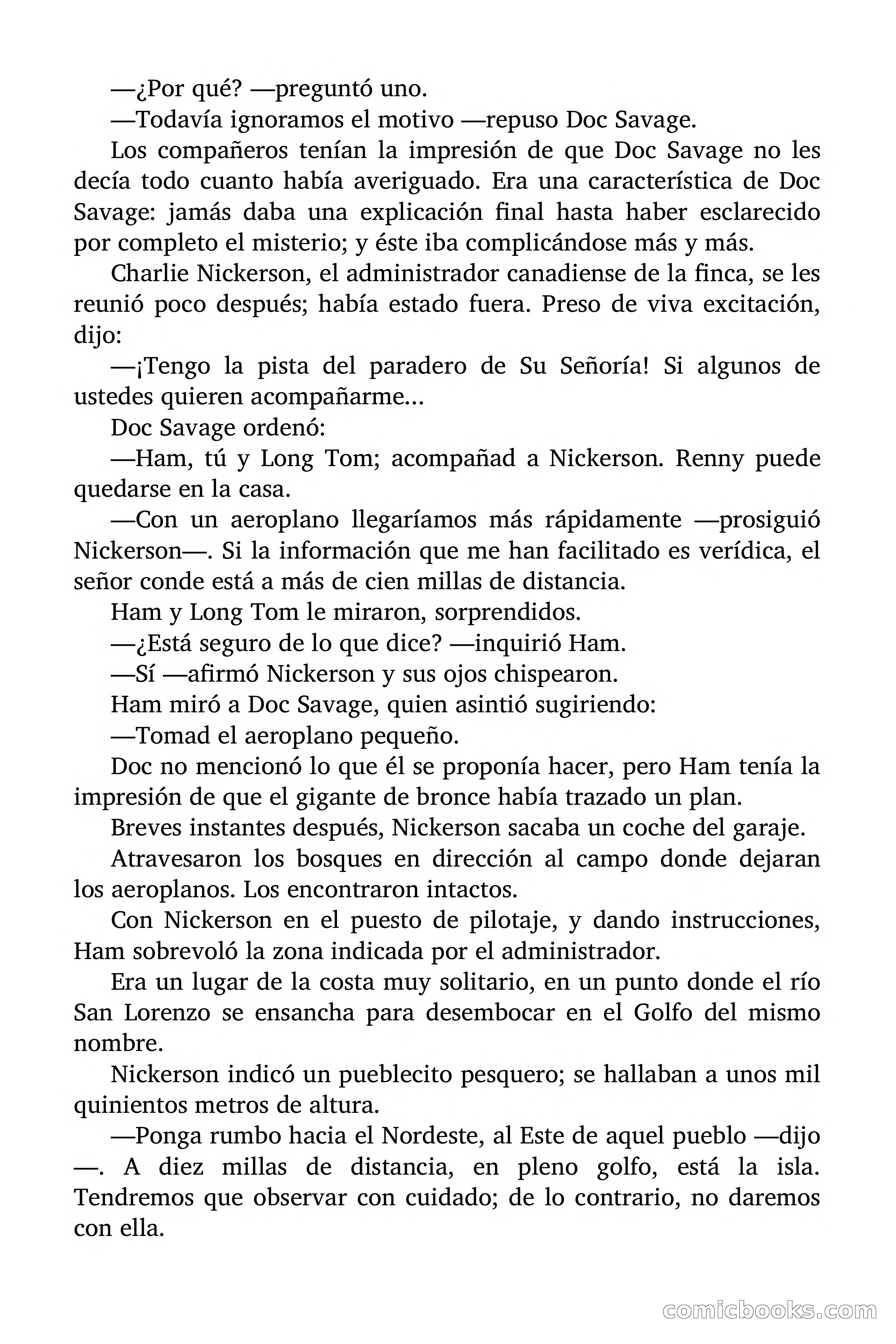 Doc Savage: Herencia diabólica — page 55 of 120