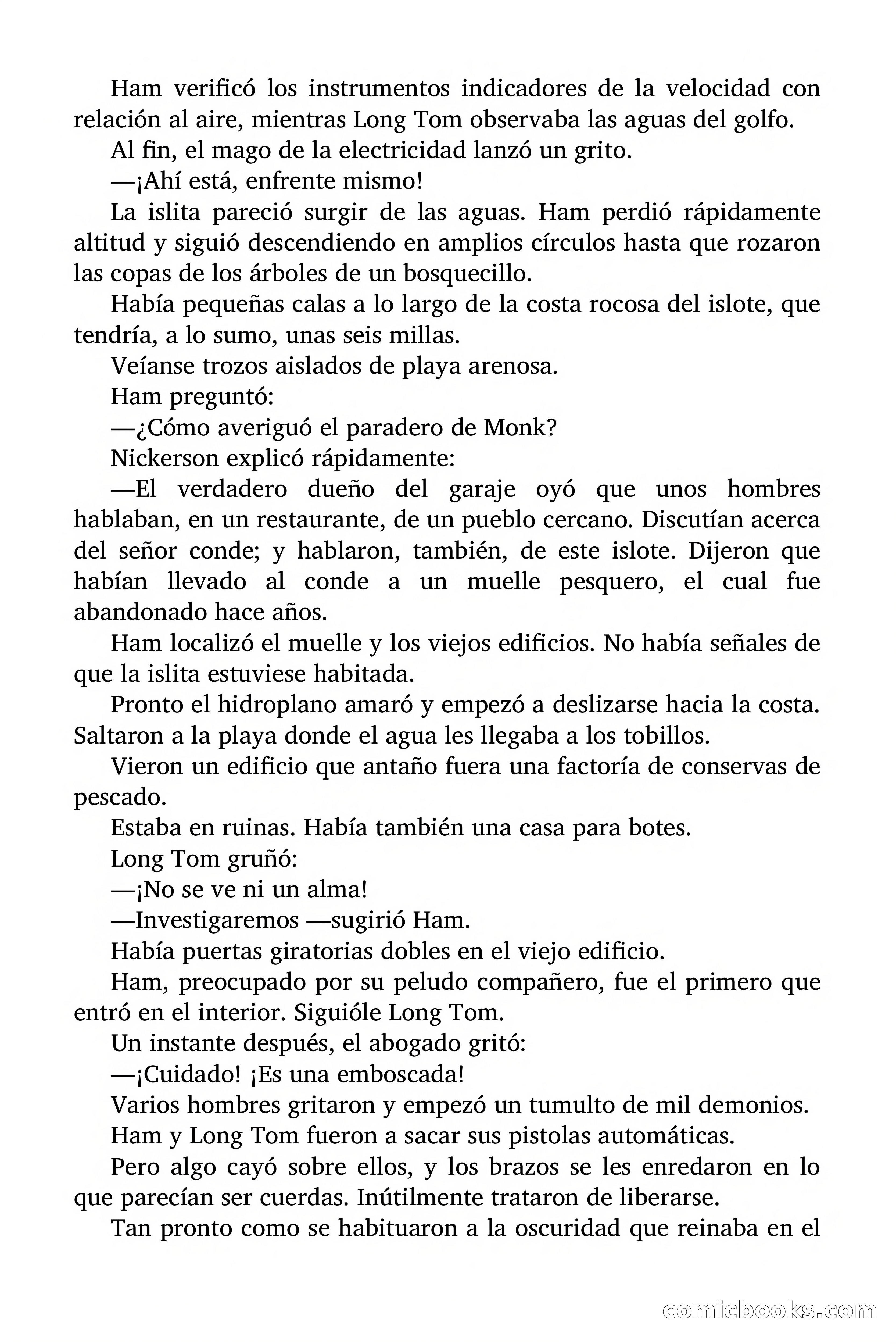 Doc Savage: Herencia diabólica — page 56 of 120