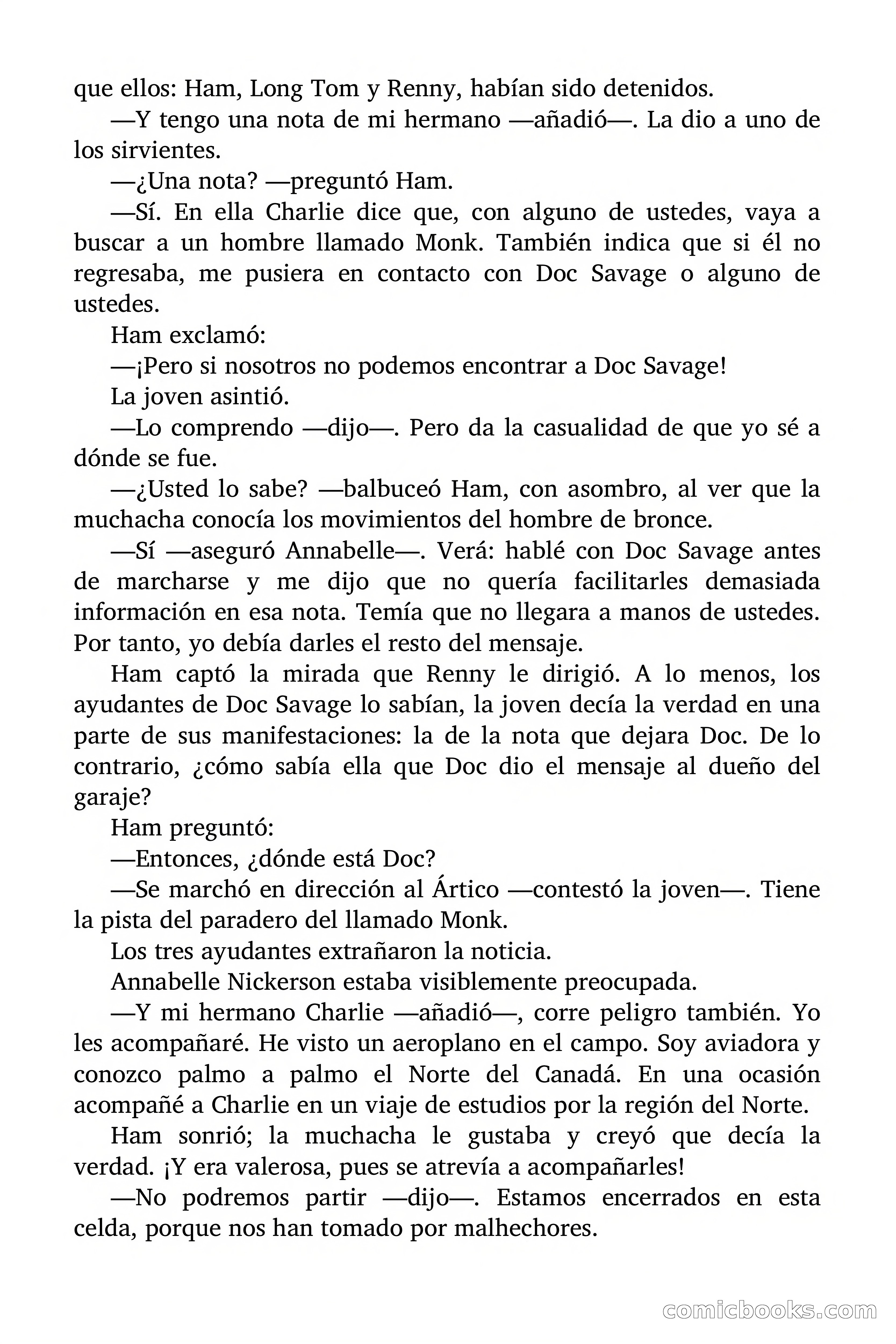 Doc Savage: Herencia diabólica — page 64 of 120