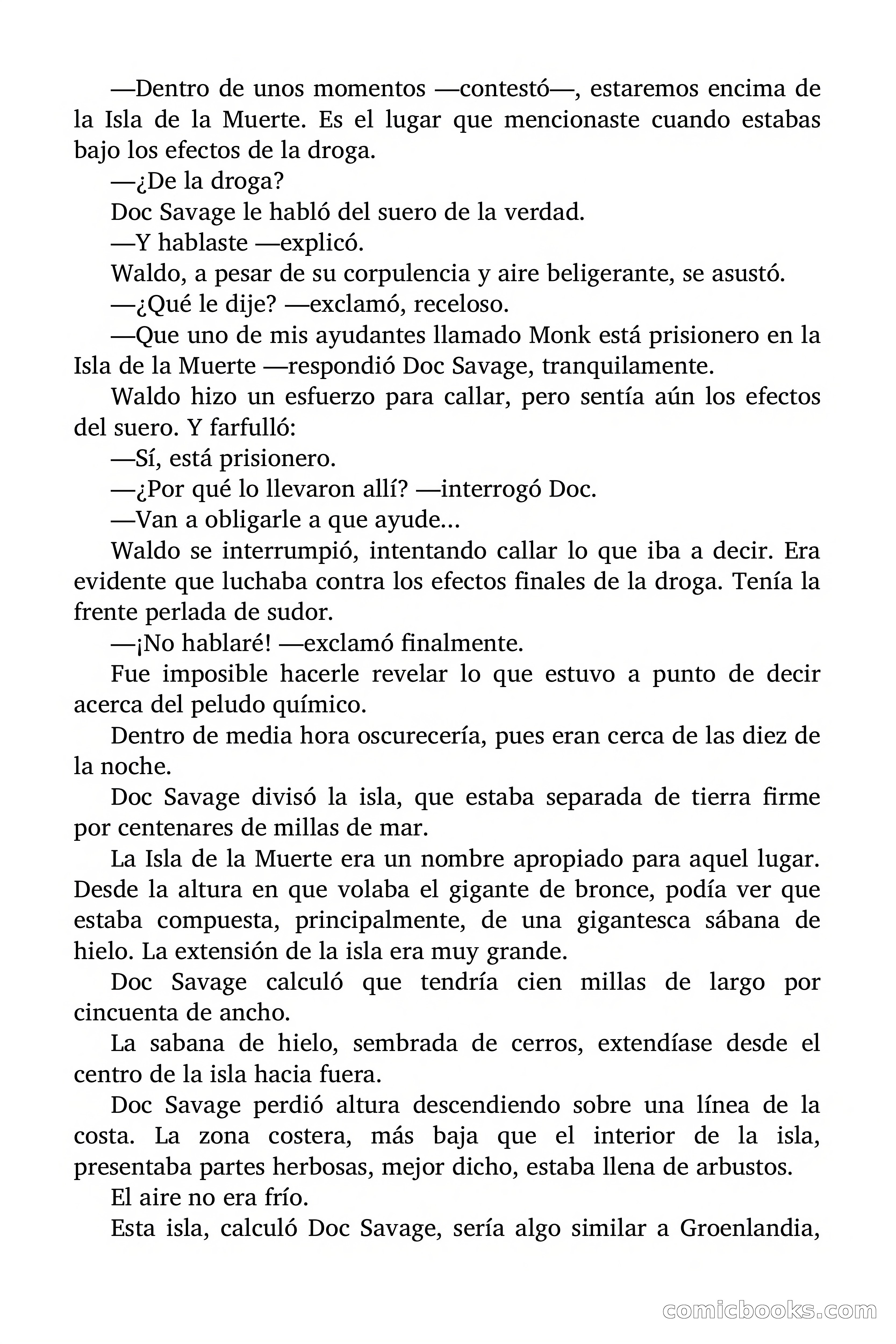Doc Savage: Herencia diabólica — page 69 of 120