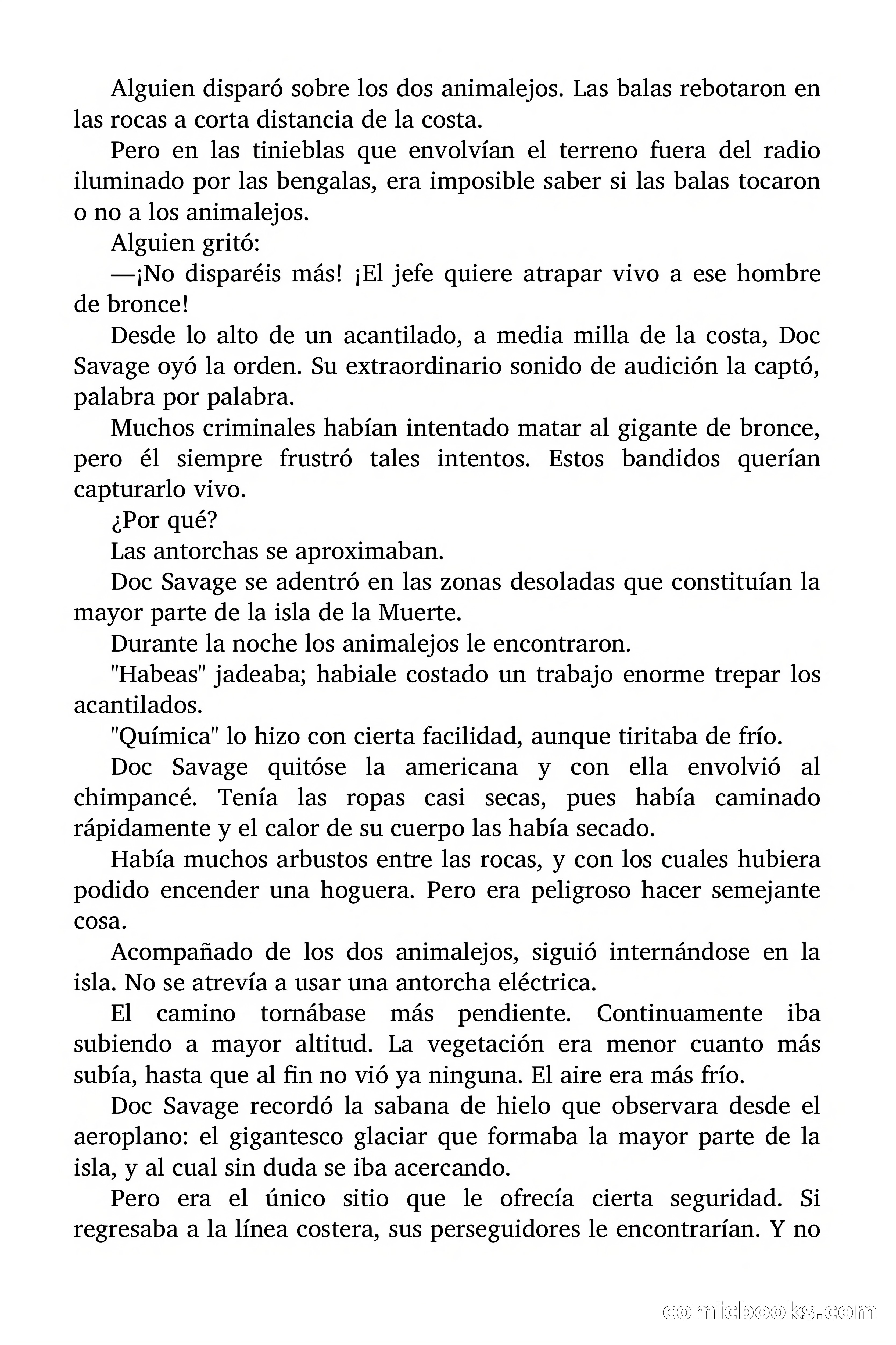 Doc Savage: Herencia diabólica — page 74 of 120