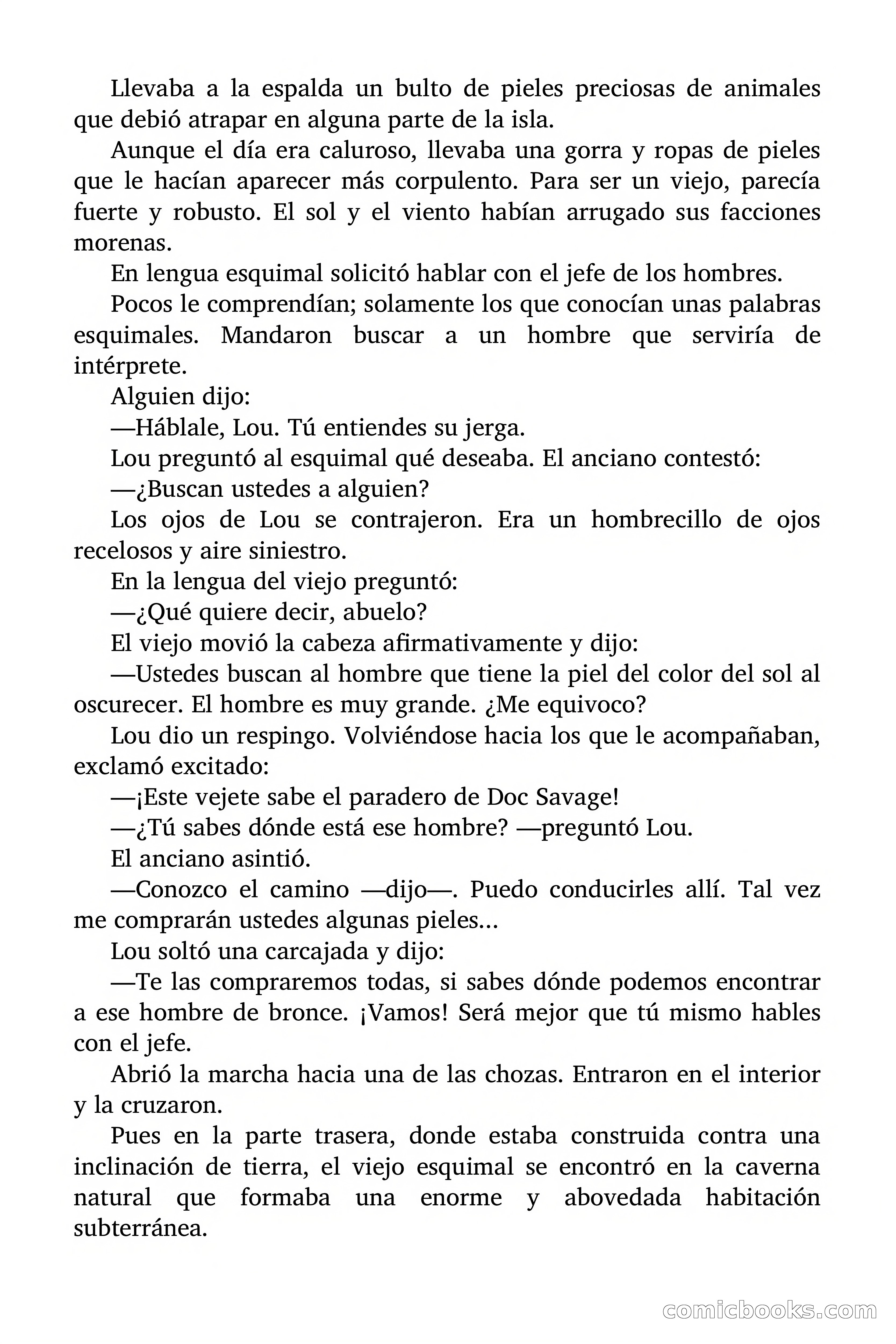 Doc Savage: Herencia diabólica — page 77 of 120