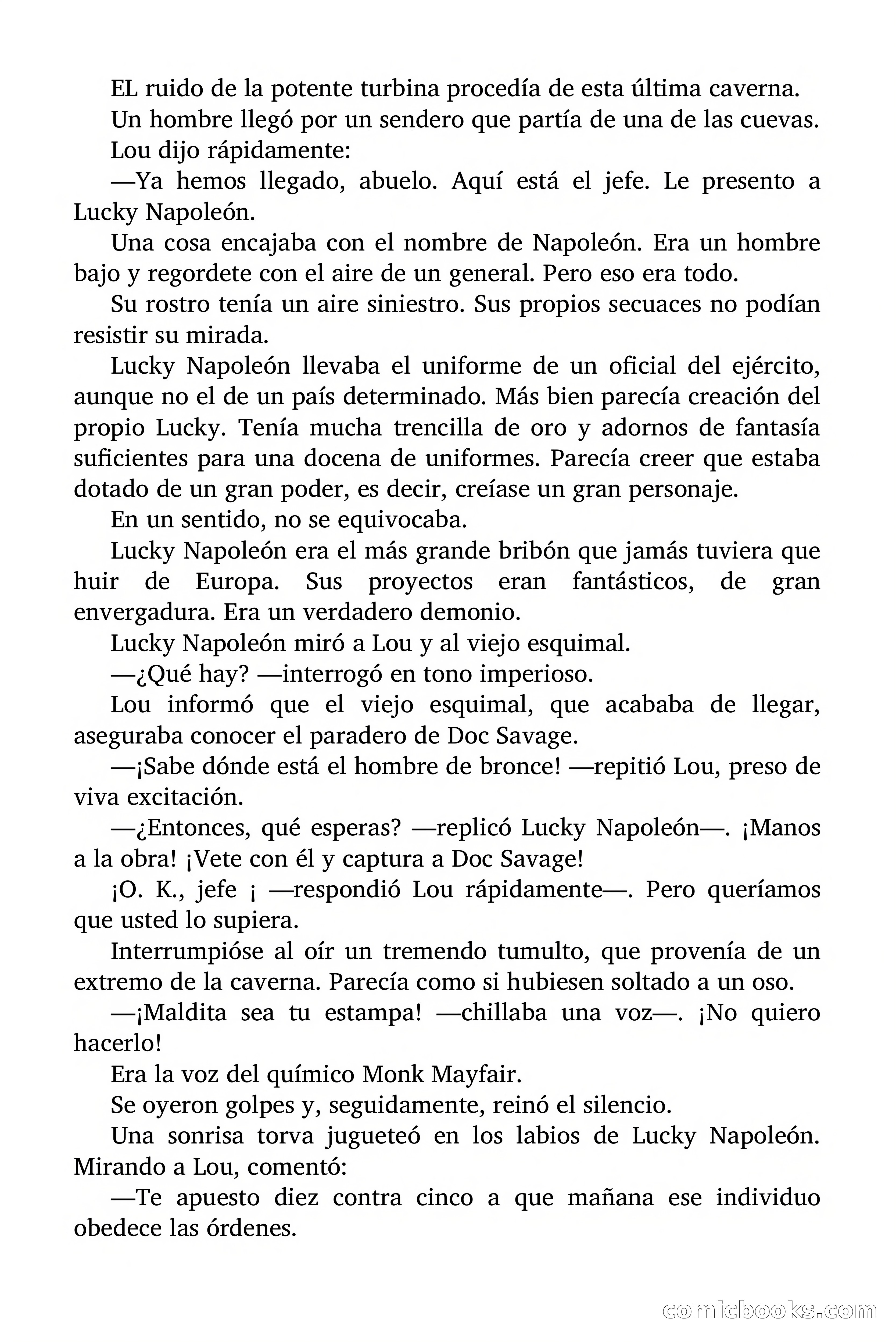 Doc Savage: Herencia diabólica — page 80 of 120