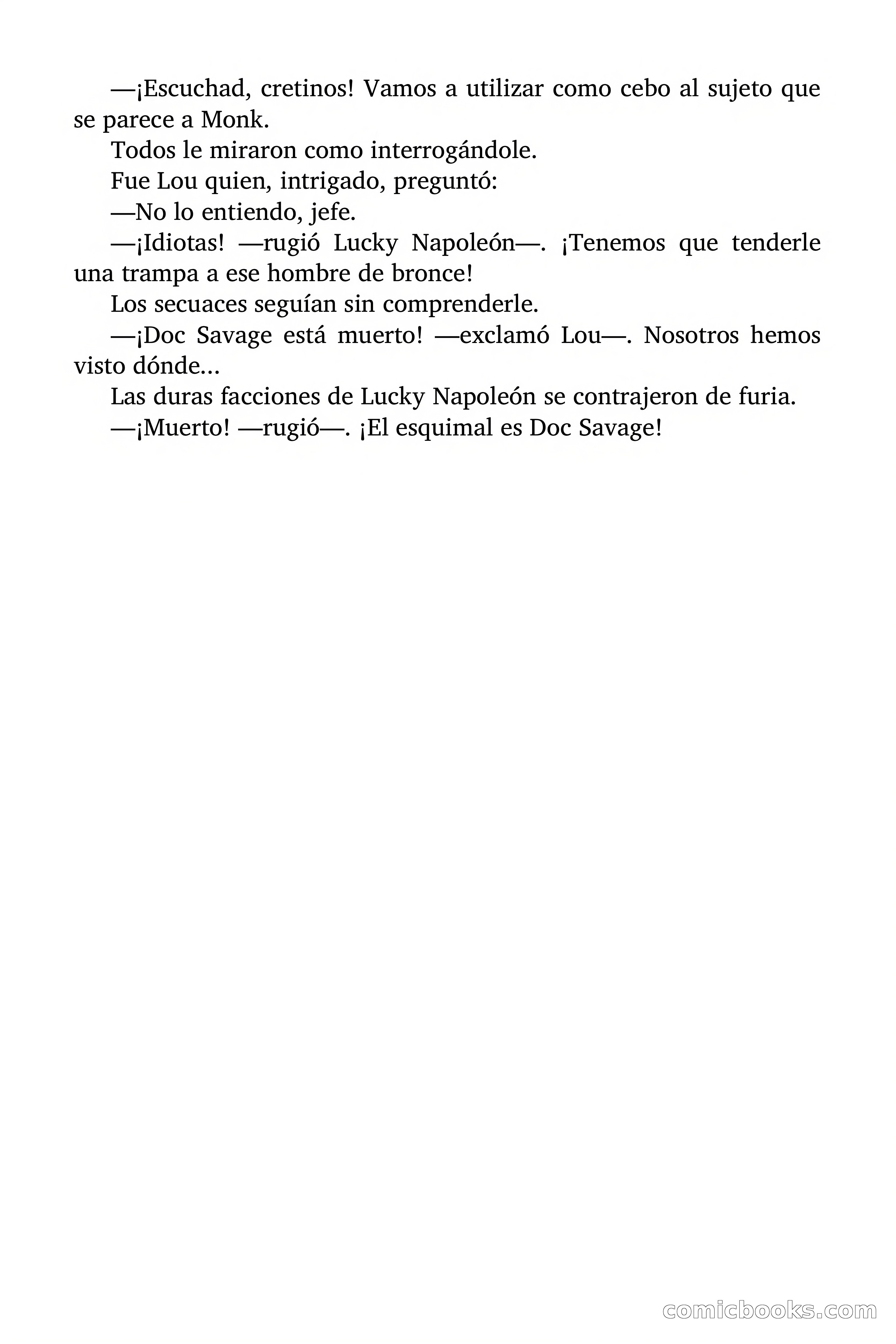 Doc Savage: Herencia diabólica — page 83 of 120