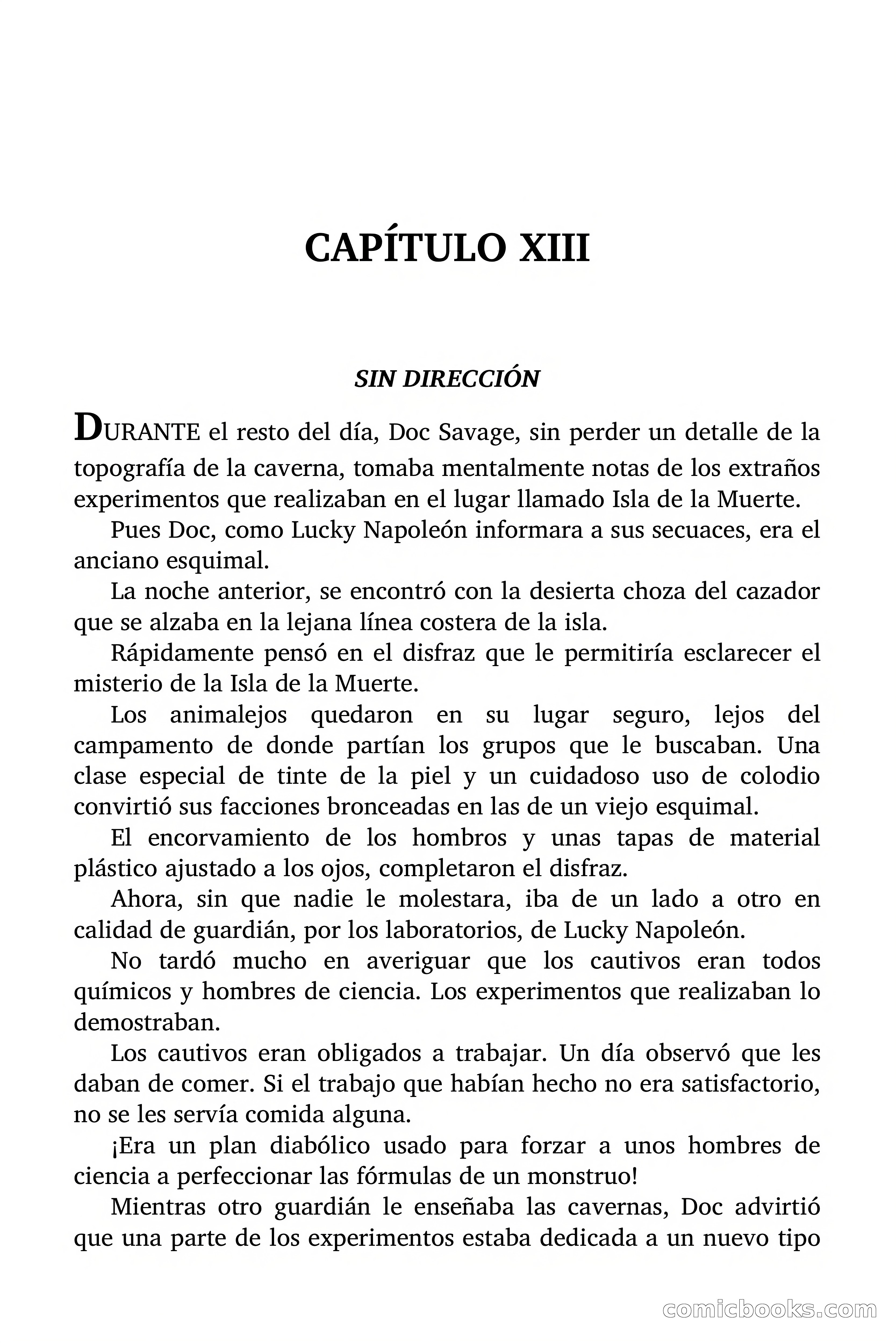 Doc Savage: Herencia diabólica — page 84 of 120