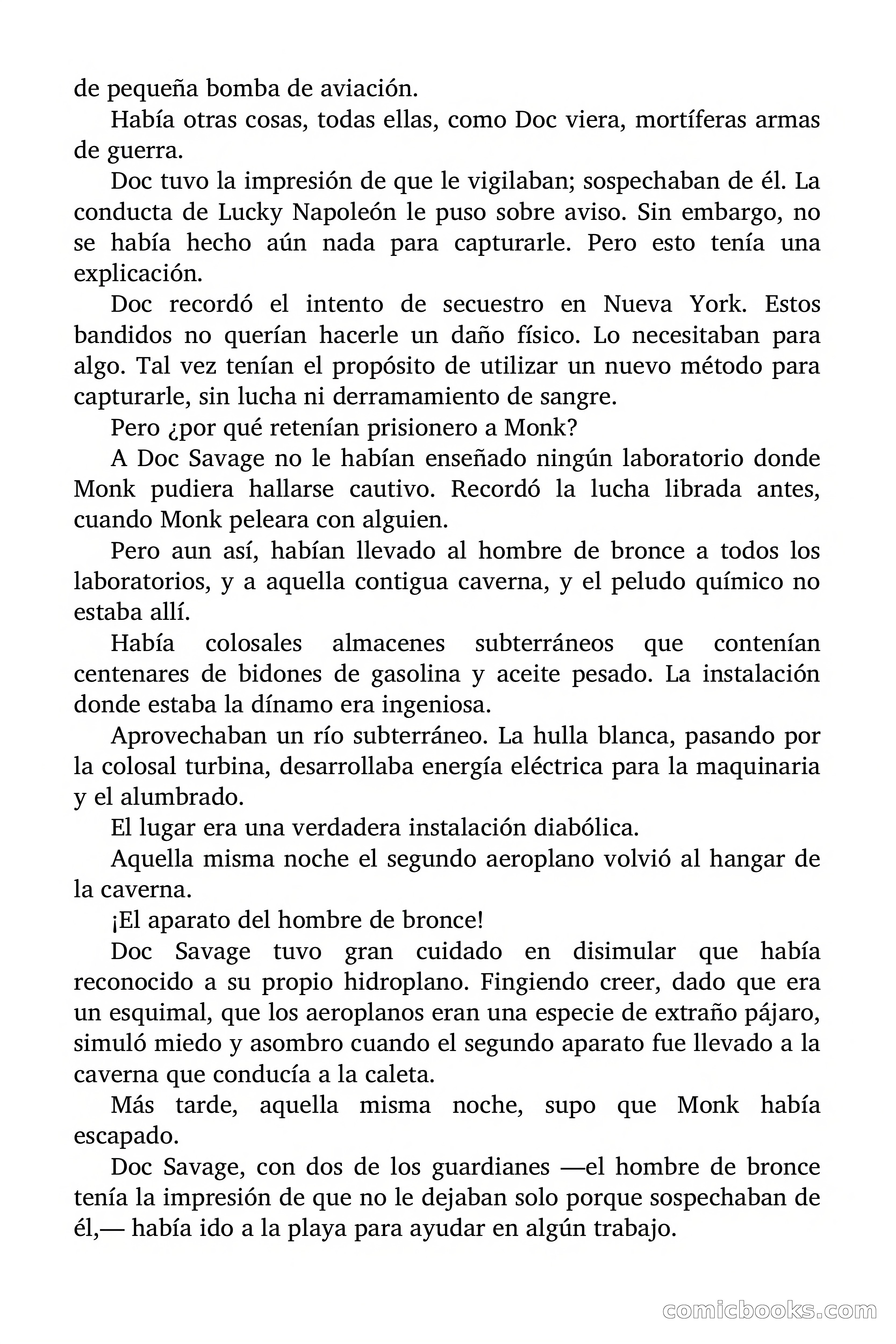 Doc Savage: Herencia diabólica — page 85 of 120