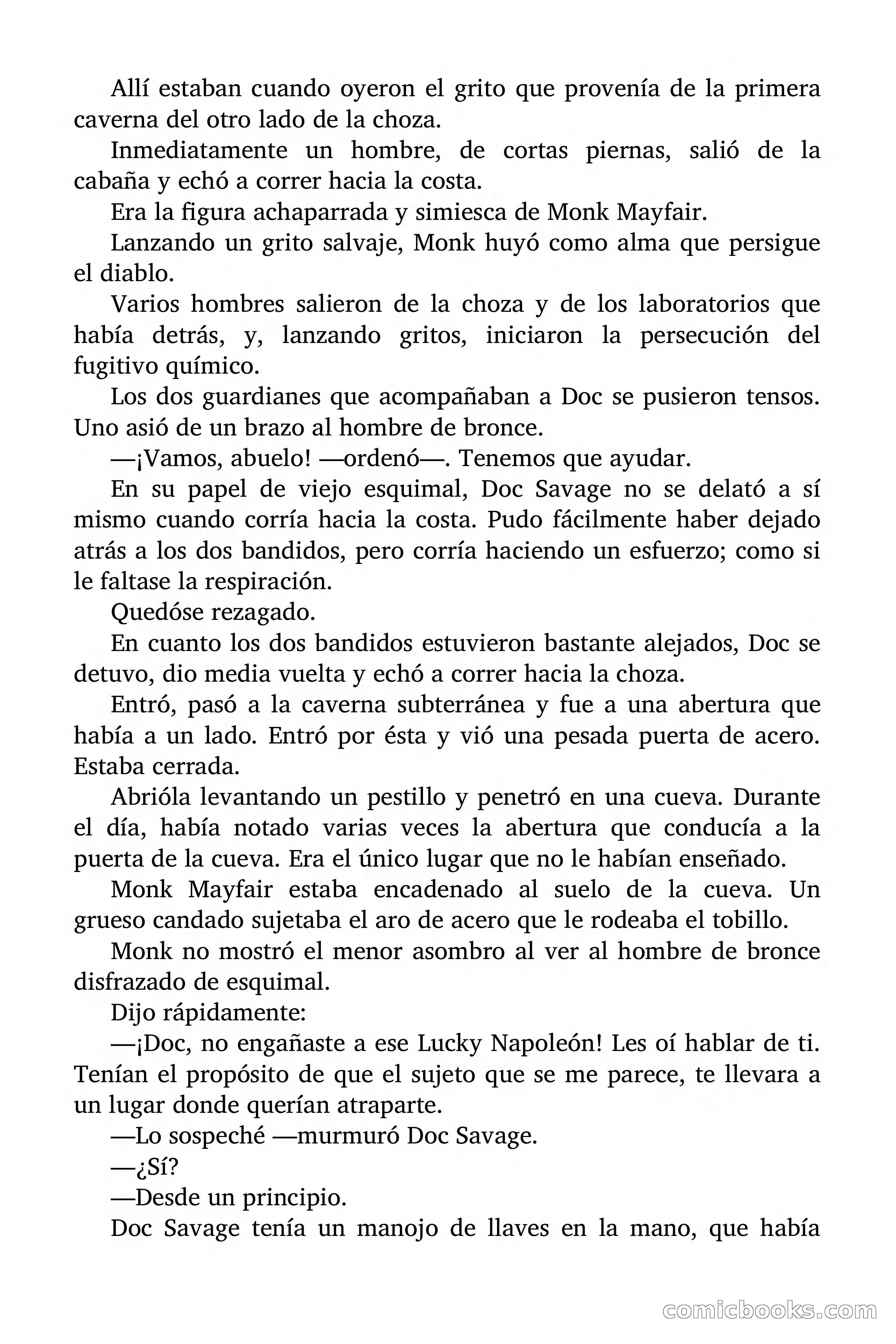 Doc Savage: Herencia diabólica — page 86 of 120