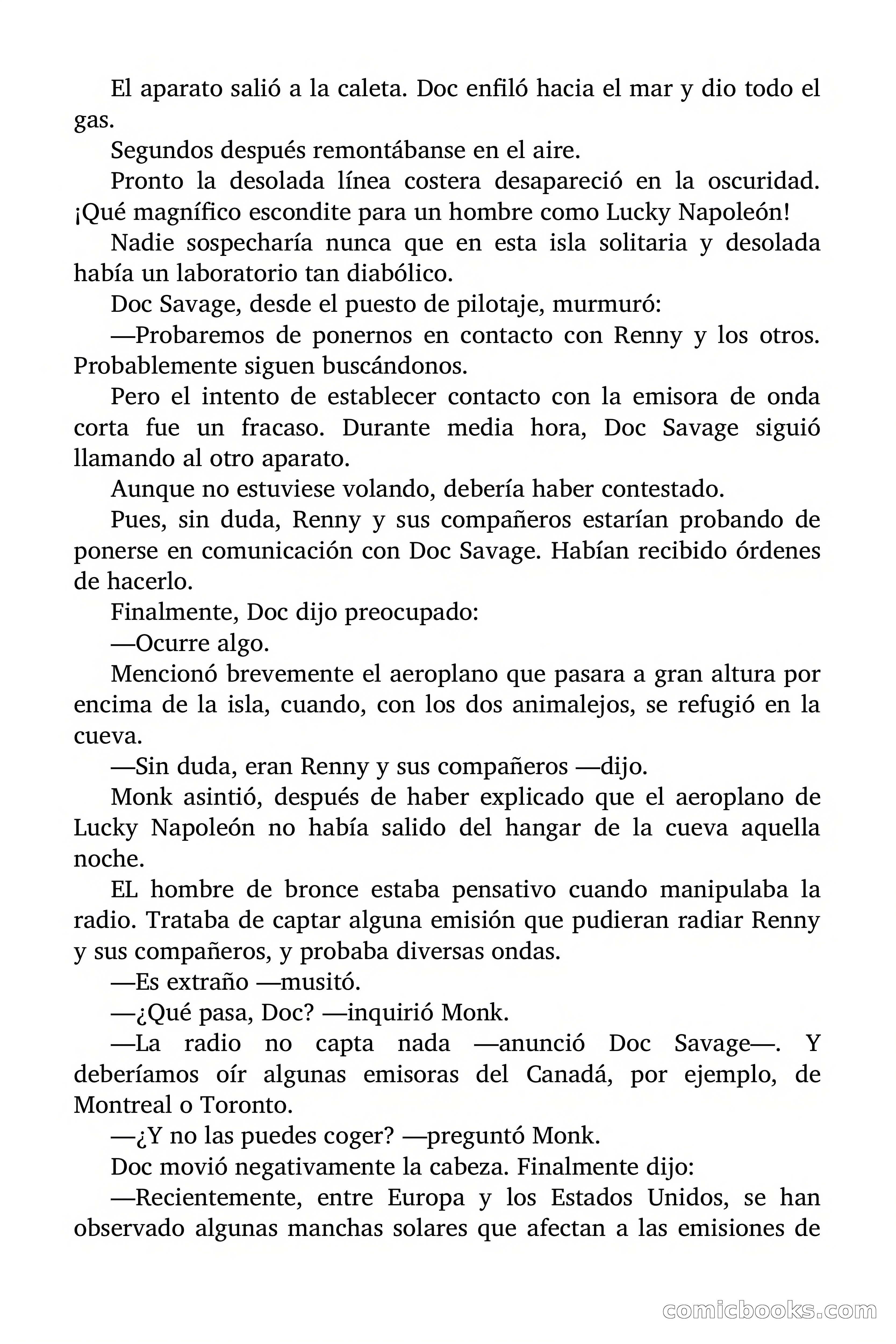 Doc Savage: Herencia diabólica — page 88 of 120