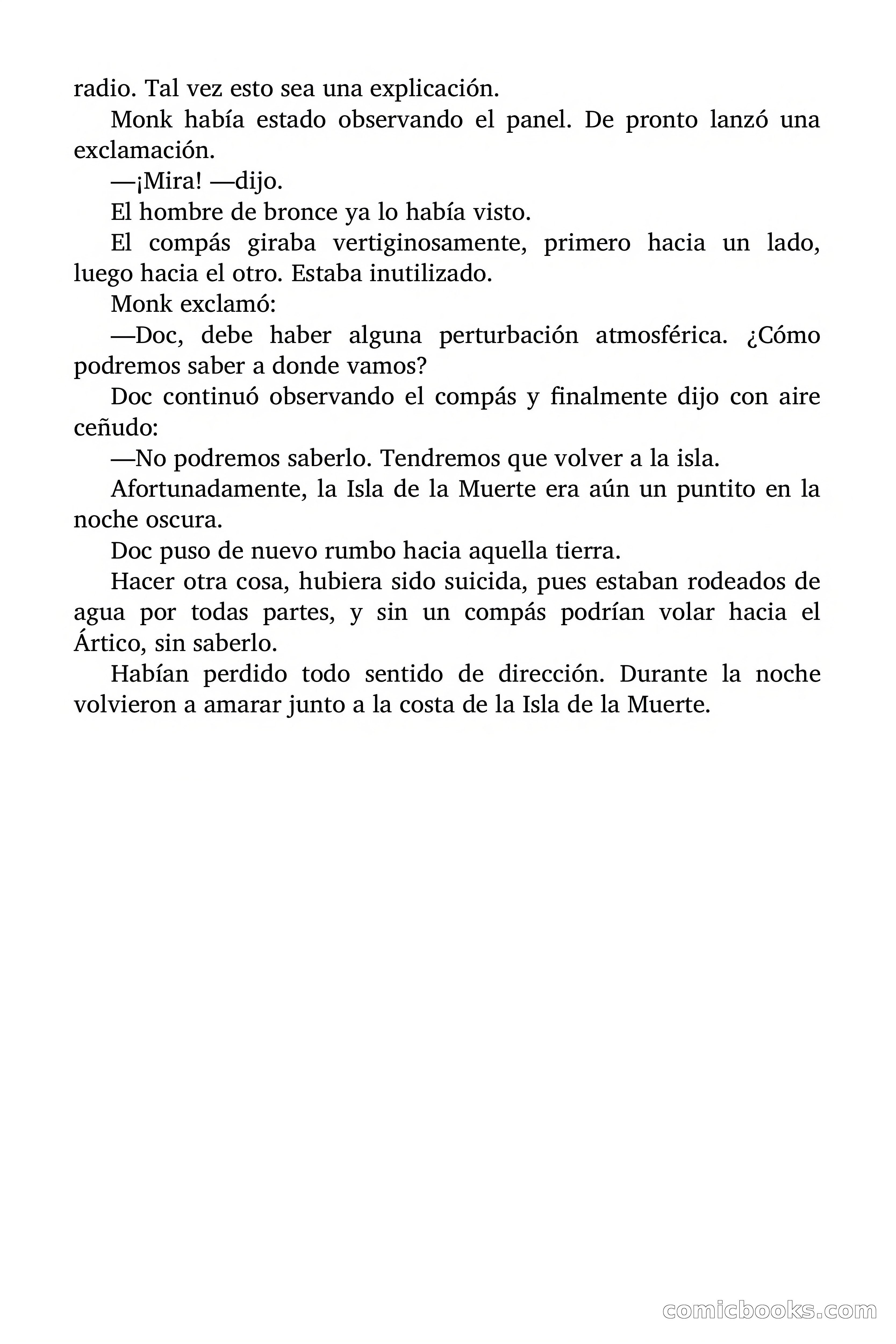 Doc Savage: Herencia diabólica — page 89 of 120