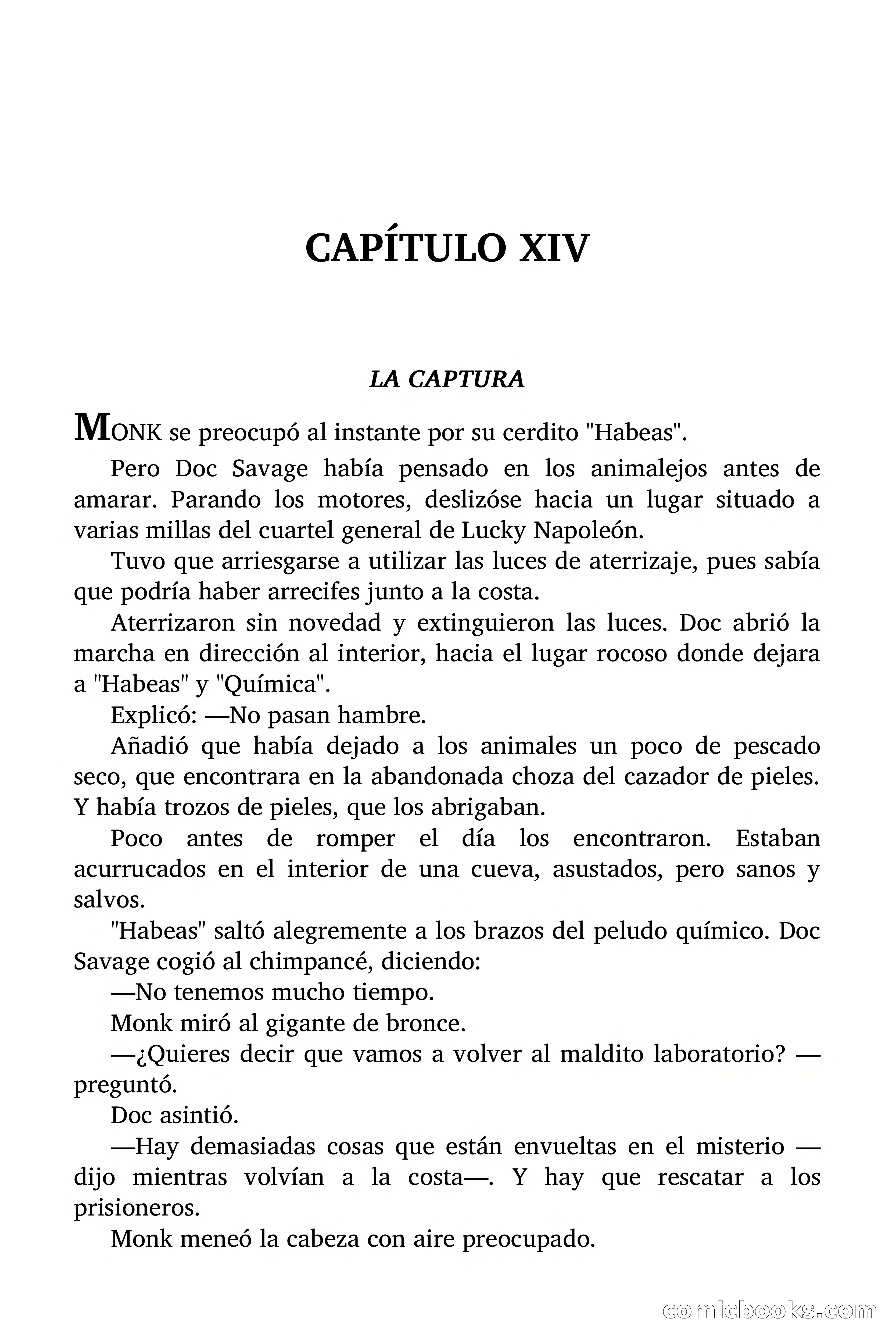 Doc Savage: Herencia diabólica — page 90 of 120